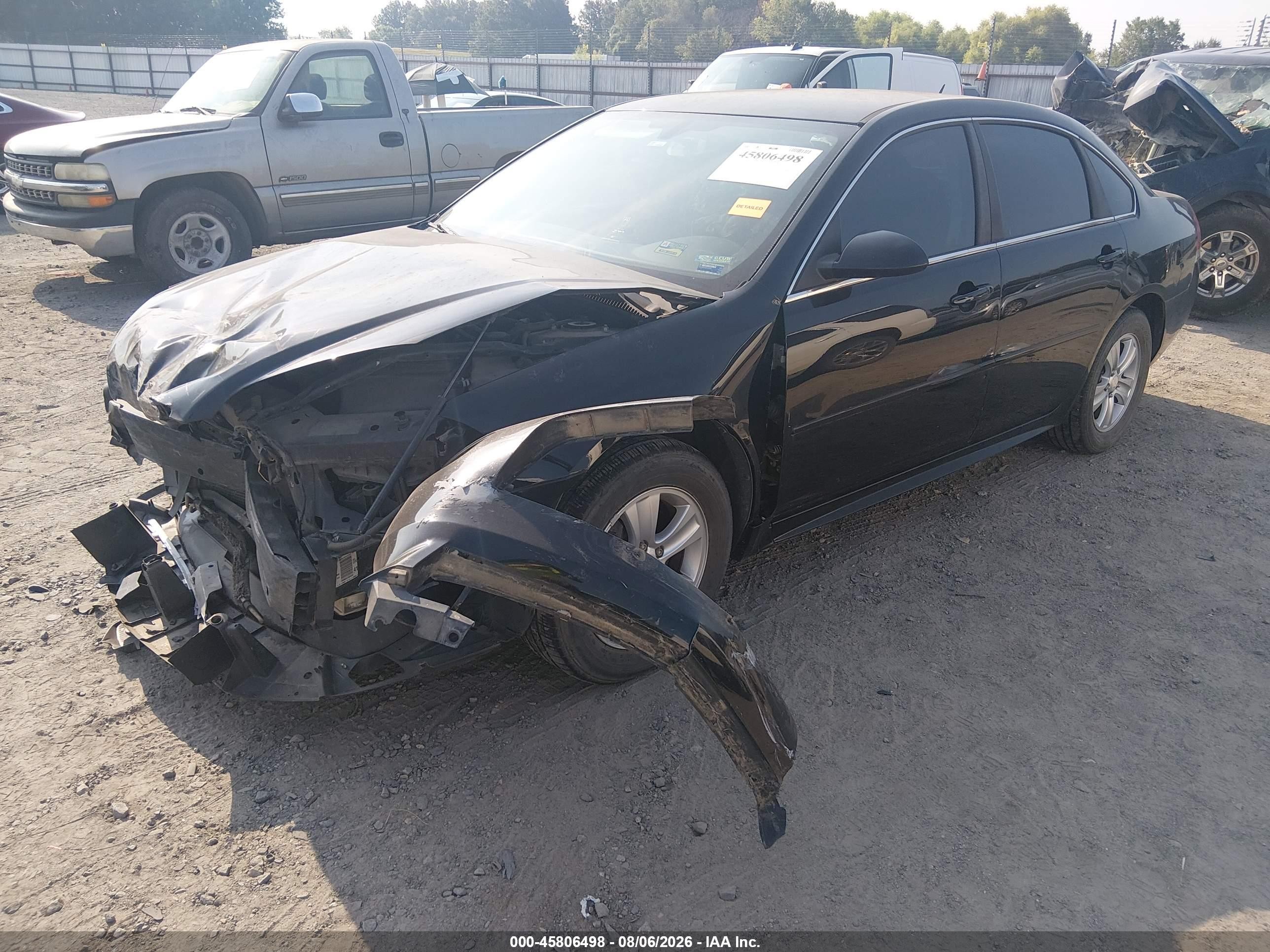 2015 Chevrolet Impala Limited Ls Black vin: 2G1WA5E32F1132397