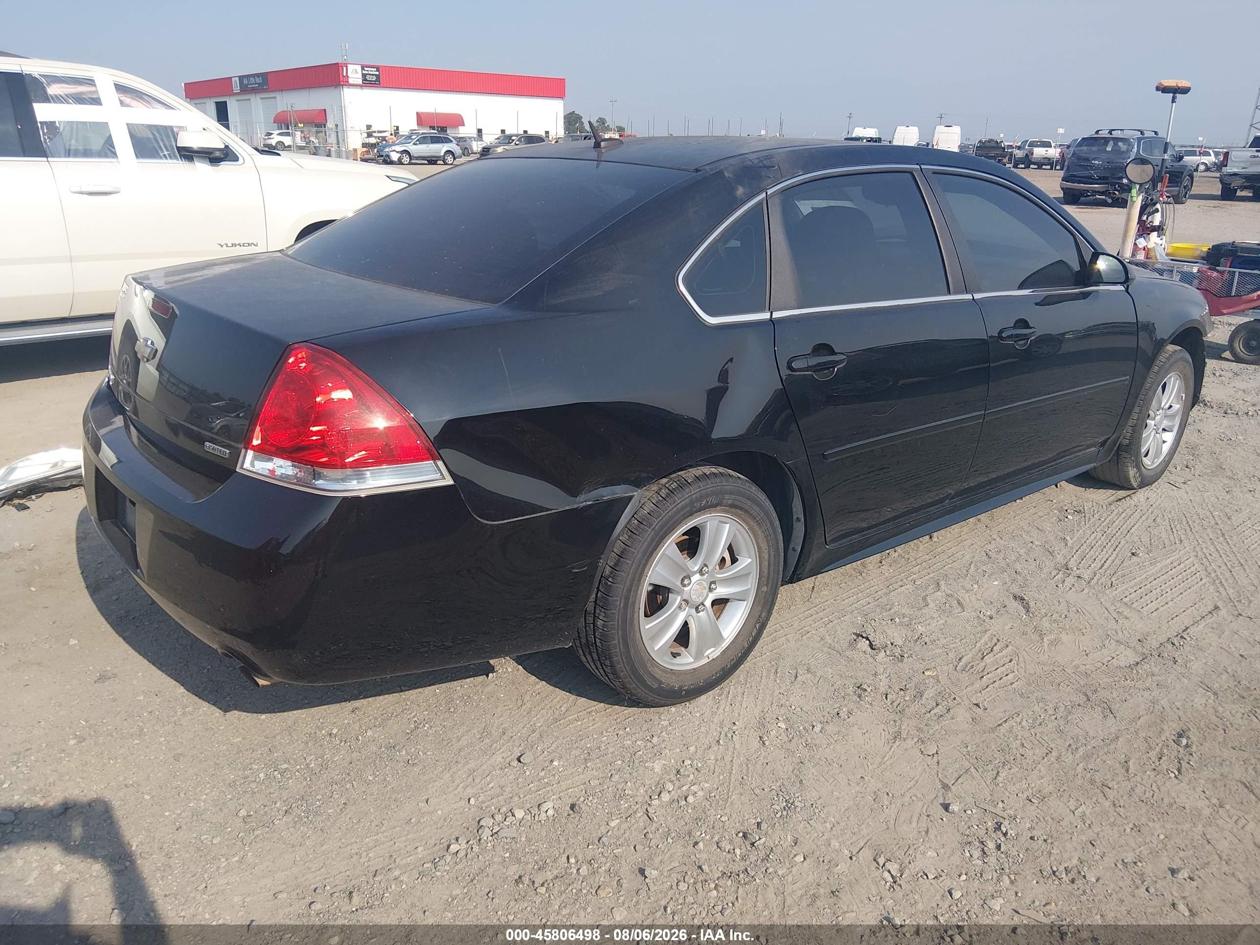 2015 Chevrolet Impala Limited Ls Black vin: 2G1WA5E32F1132397