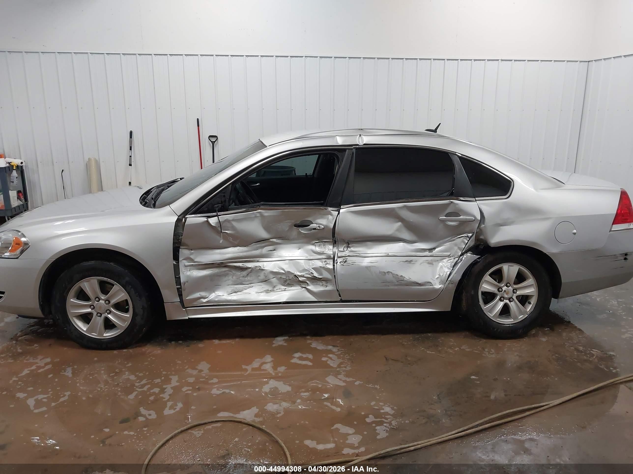 2013 Chevrolet Impala Ls Silver vin: 2G1WA5E33D1175465