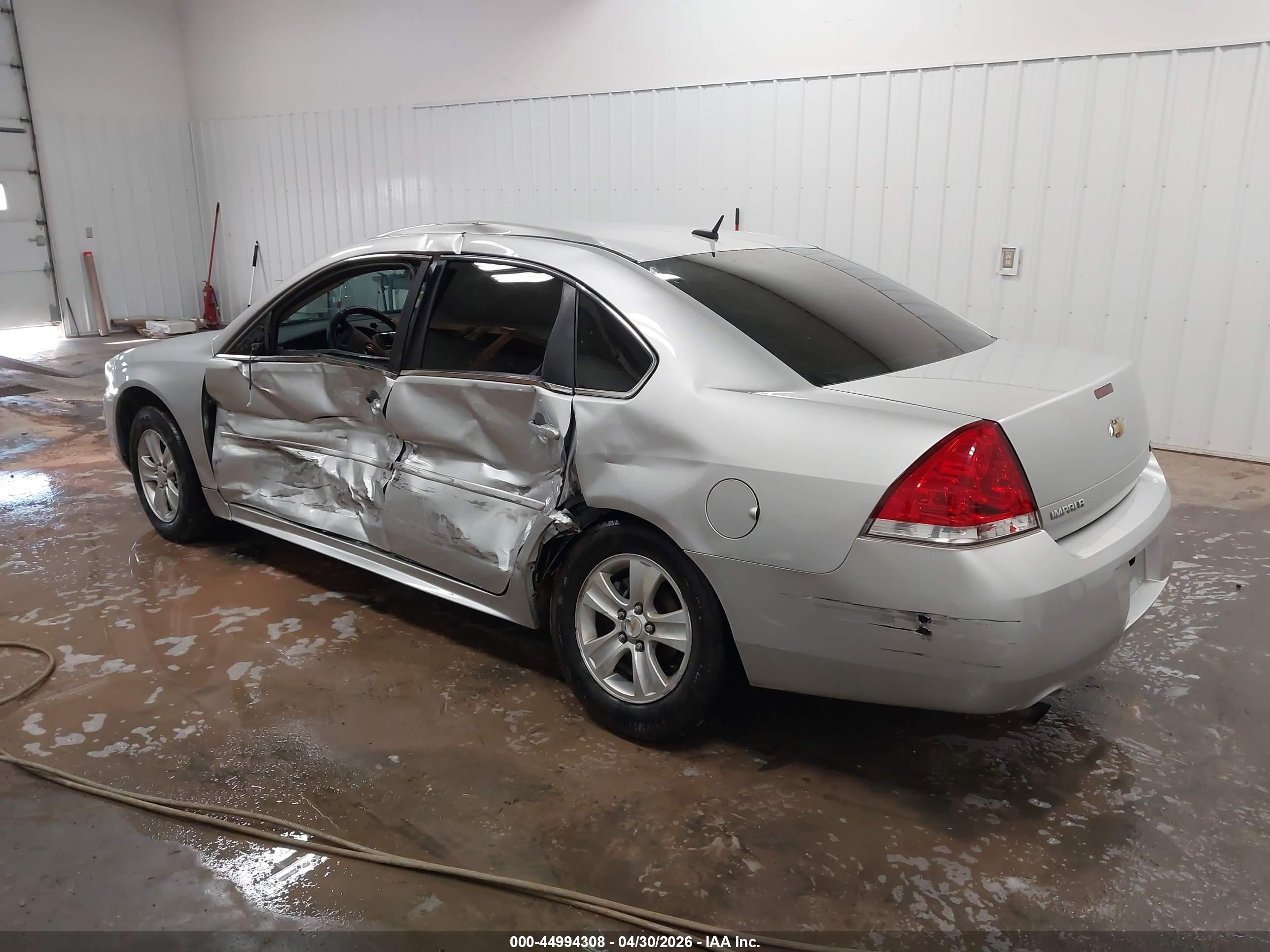 2013 Chevrolet Impala Ls Silver vin: 2G1WA5E33D1175465