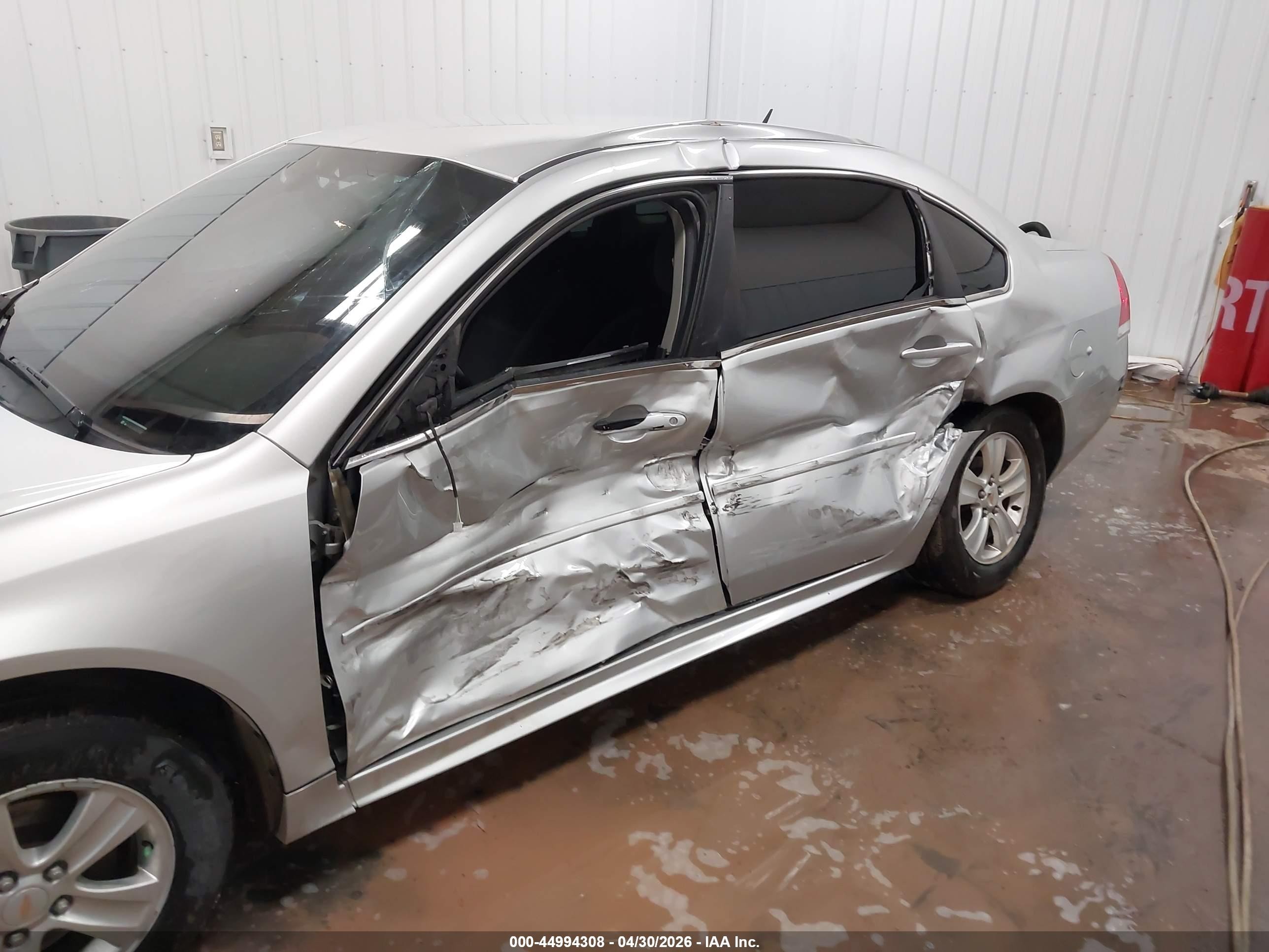 2013 Chevrolet Impala Ls Silver vin: 2G1WA5E33D1175465