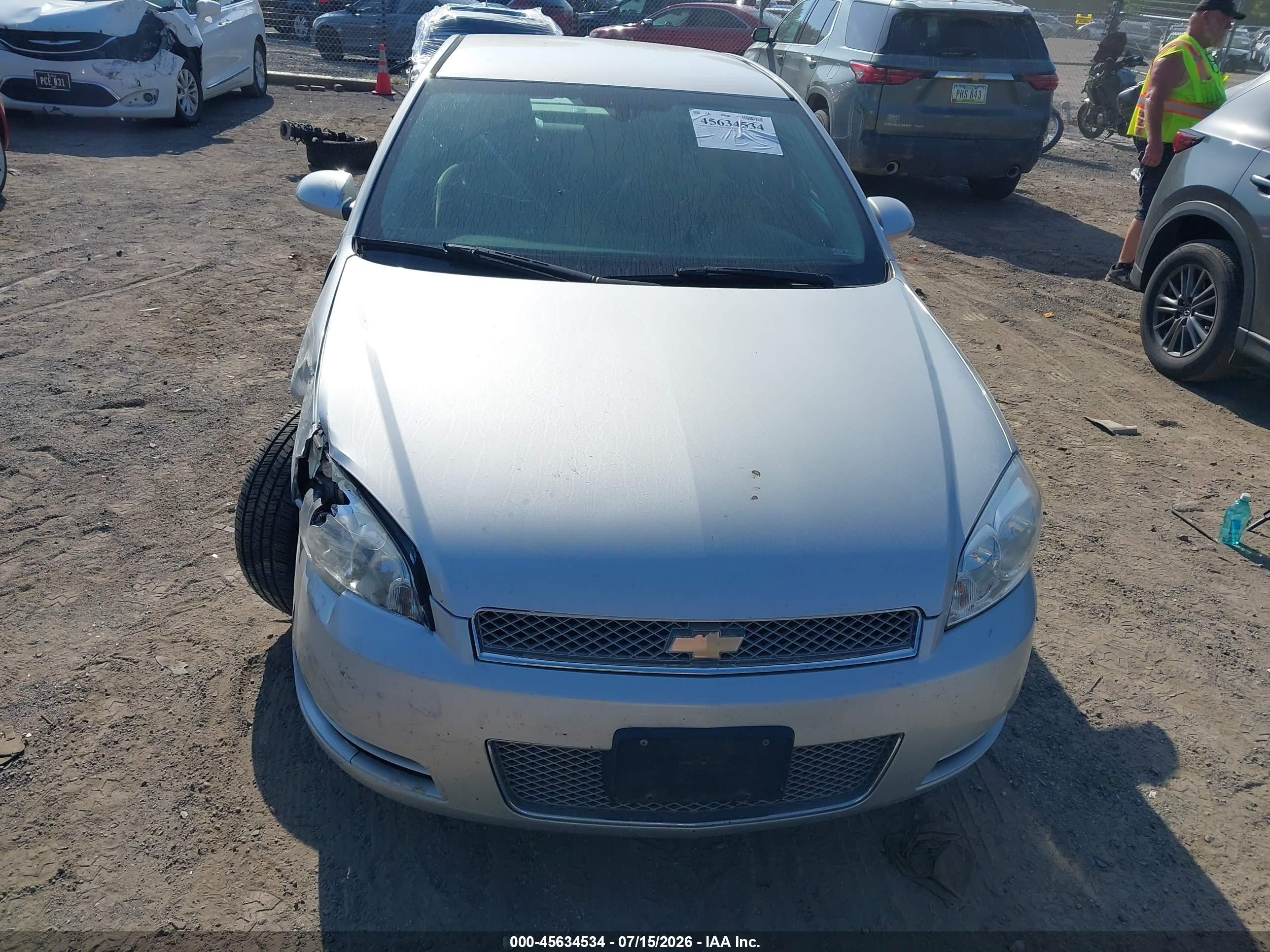 2014 Chevrolet Impala Limited Ls Серебряный vin: 2G1WA5E34E1174813