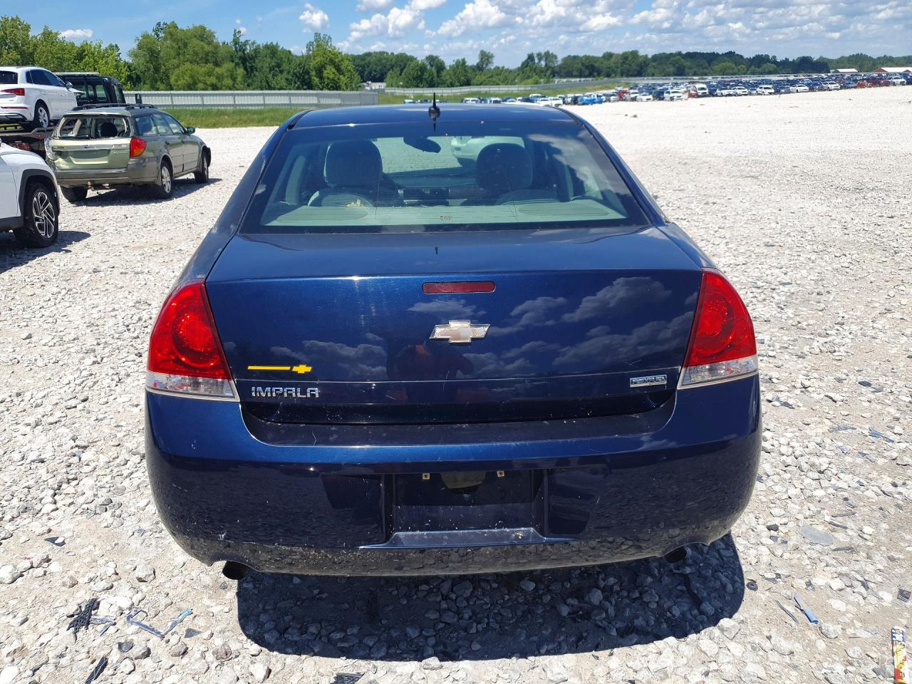 2012 Chevrolet Impala Ls Blue vin: 2G1WA5E35C1198616