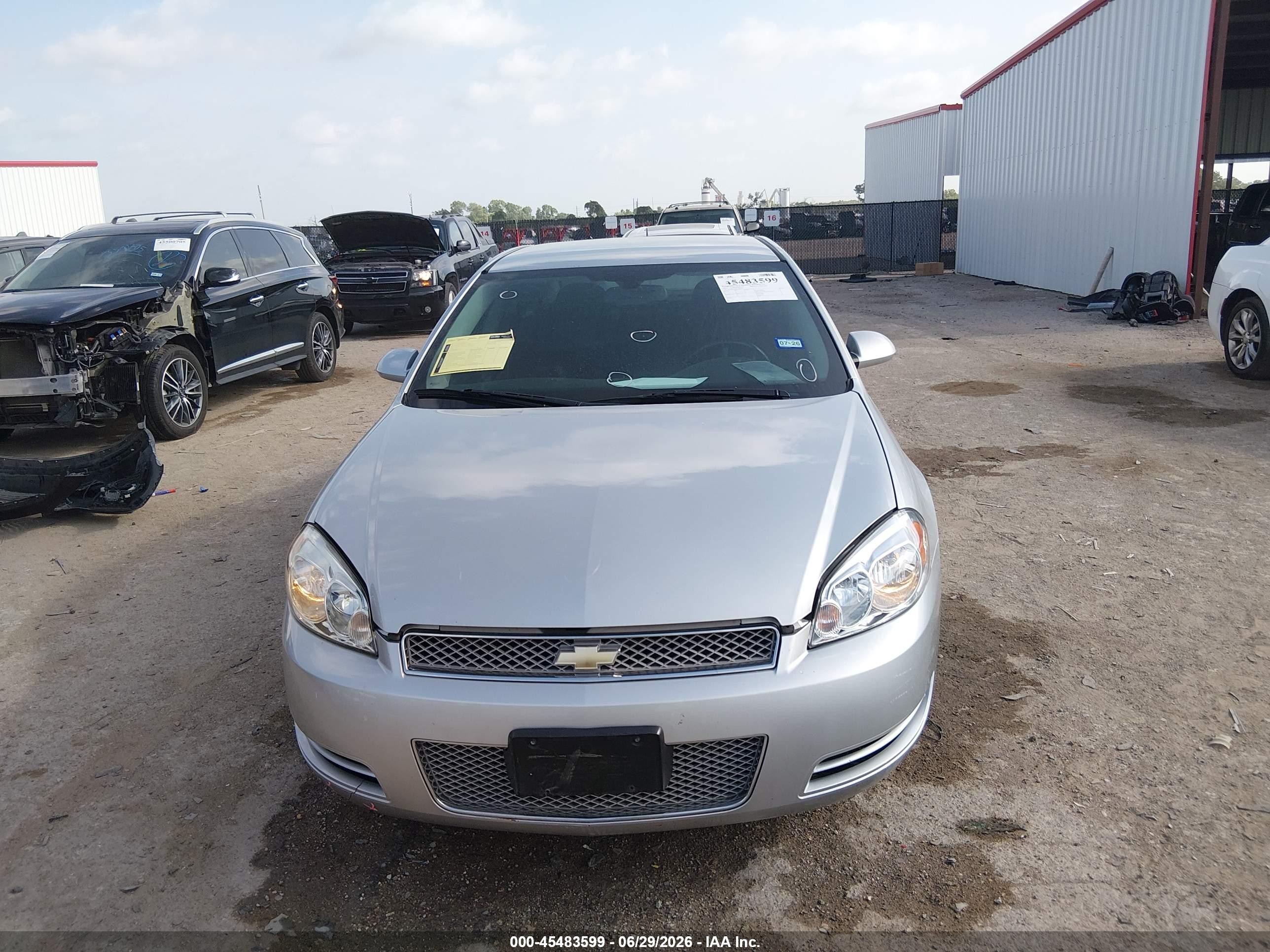 2014 Chevrolet Impala Limited Ls Серебряный vin: 2G1WA5E35E1100512