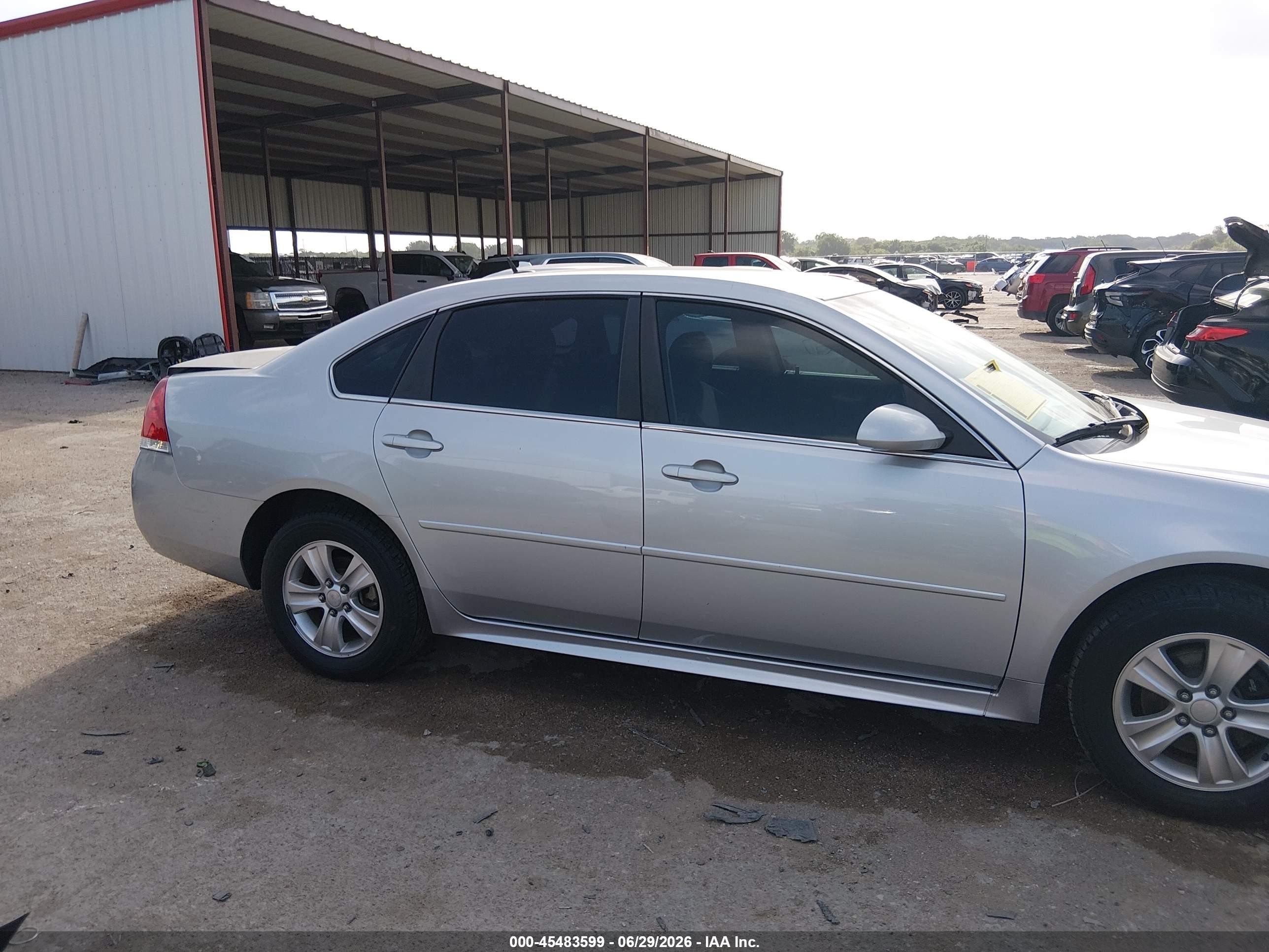 2014 Chevrolet Impala Limited Ls Серебряный vin: 2G1WA5E35E1100512