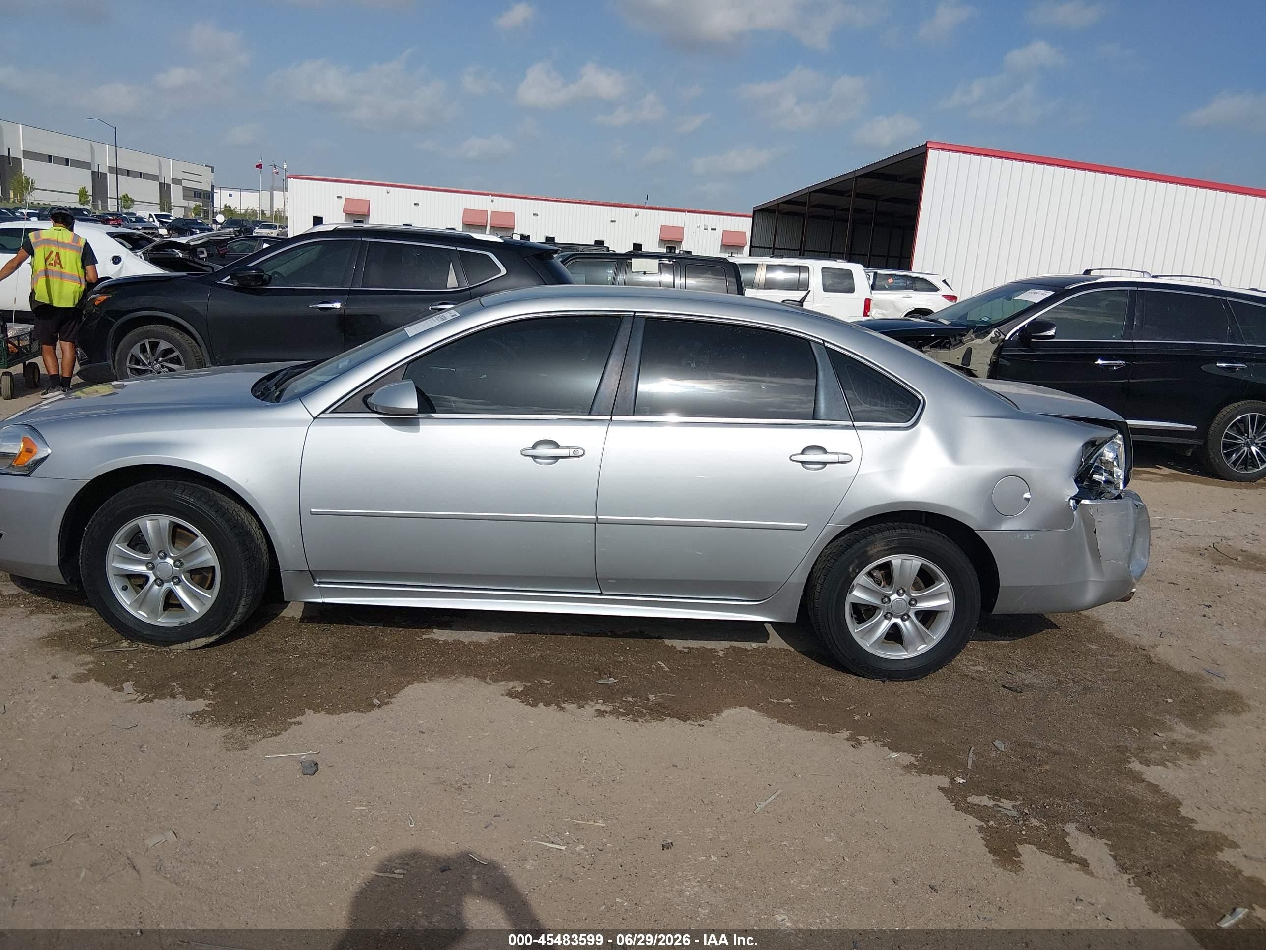 2014 Chevrolet Impala Limited Ls Серебряный vin: 2G1WA5E35E1100512