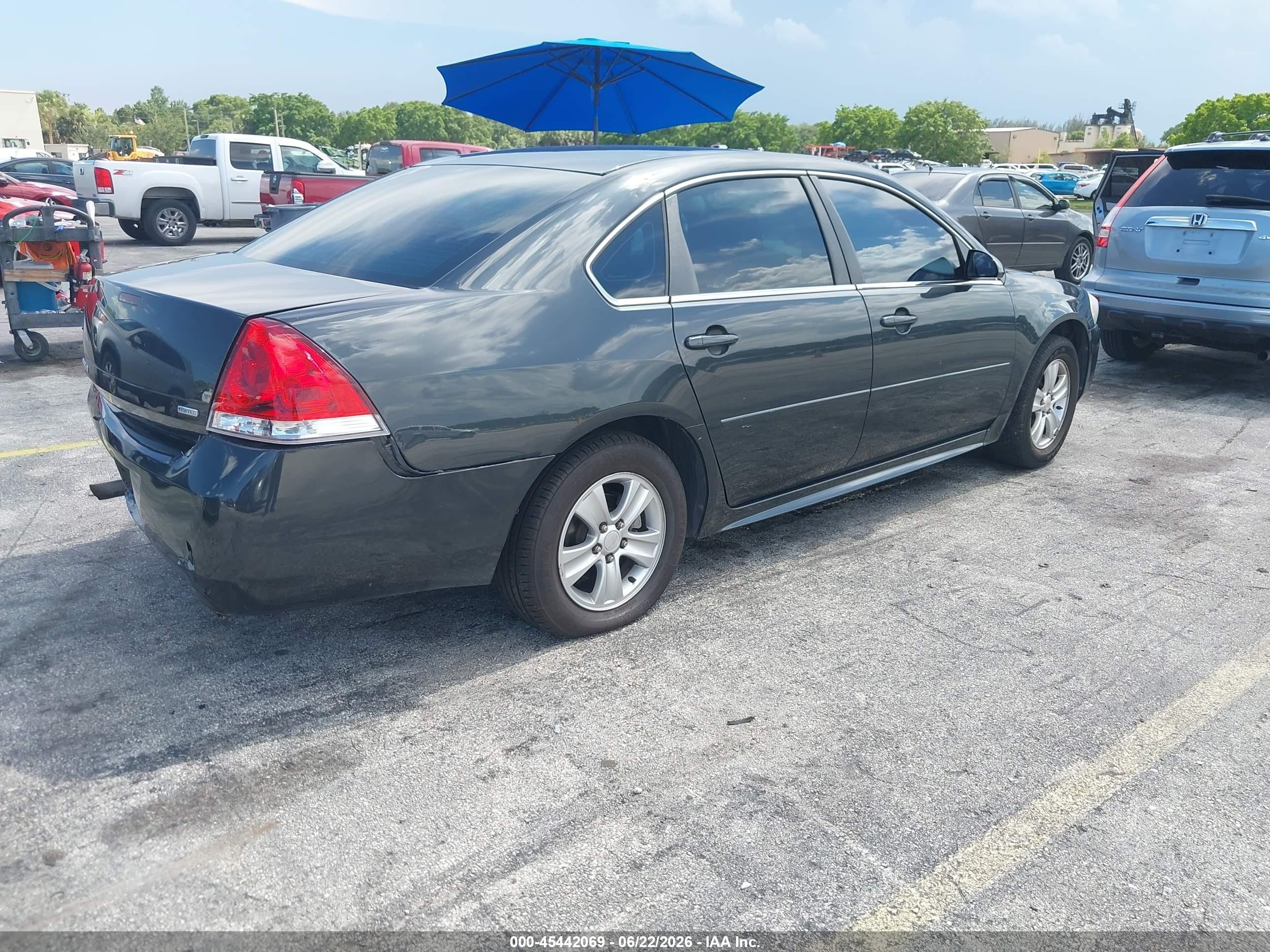 2014 Chevrolet Impala Limited Ls Gray vin: 2G1WA5E35E1138855