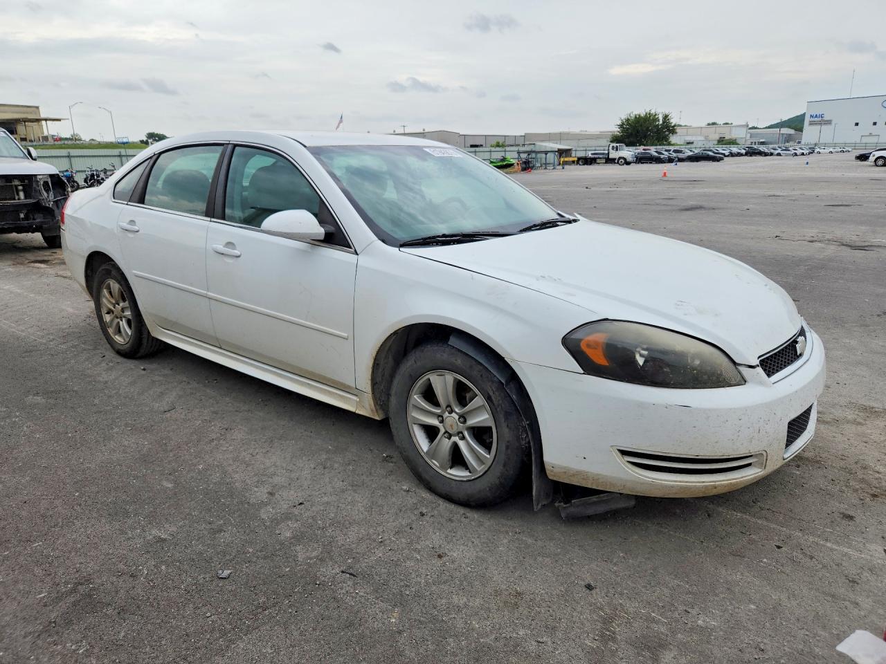 2014 Chevrolet Impala Limited Ls Белый vin: 2G1WA5E35E1142310