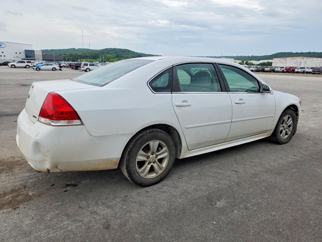 2014 Chevrolet Impala Limited Ls Белый vin: 2G1WA5E35E1142310