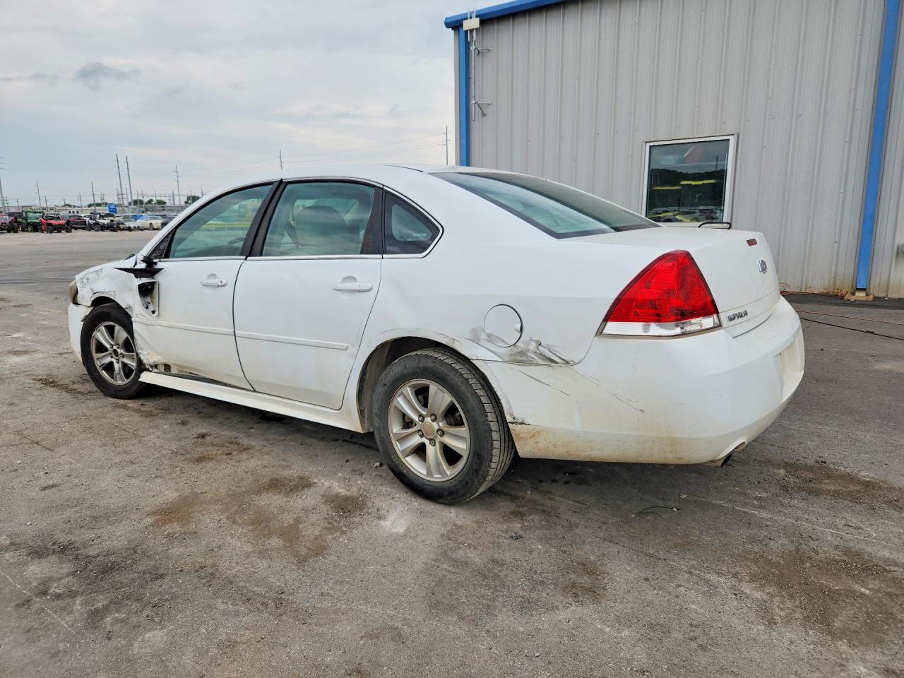 2014 Chevrolet Impala Limited Ls Белый vin: 2G1WA5E35E1142310