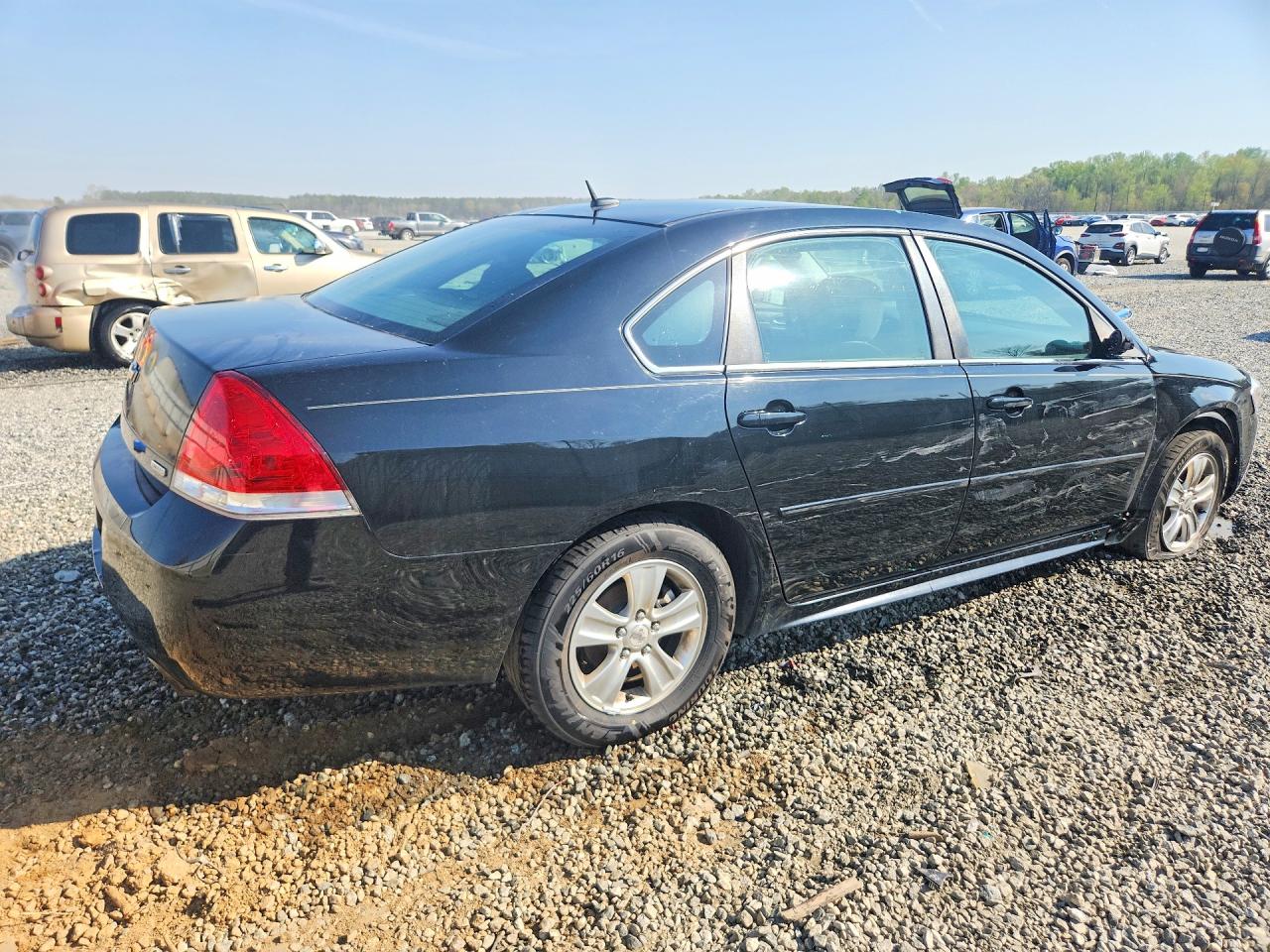 2014 Chevrolet Impala Limited Ls Black vin: 2G1WA5E35E1164498