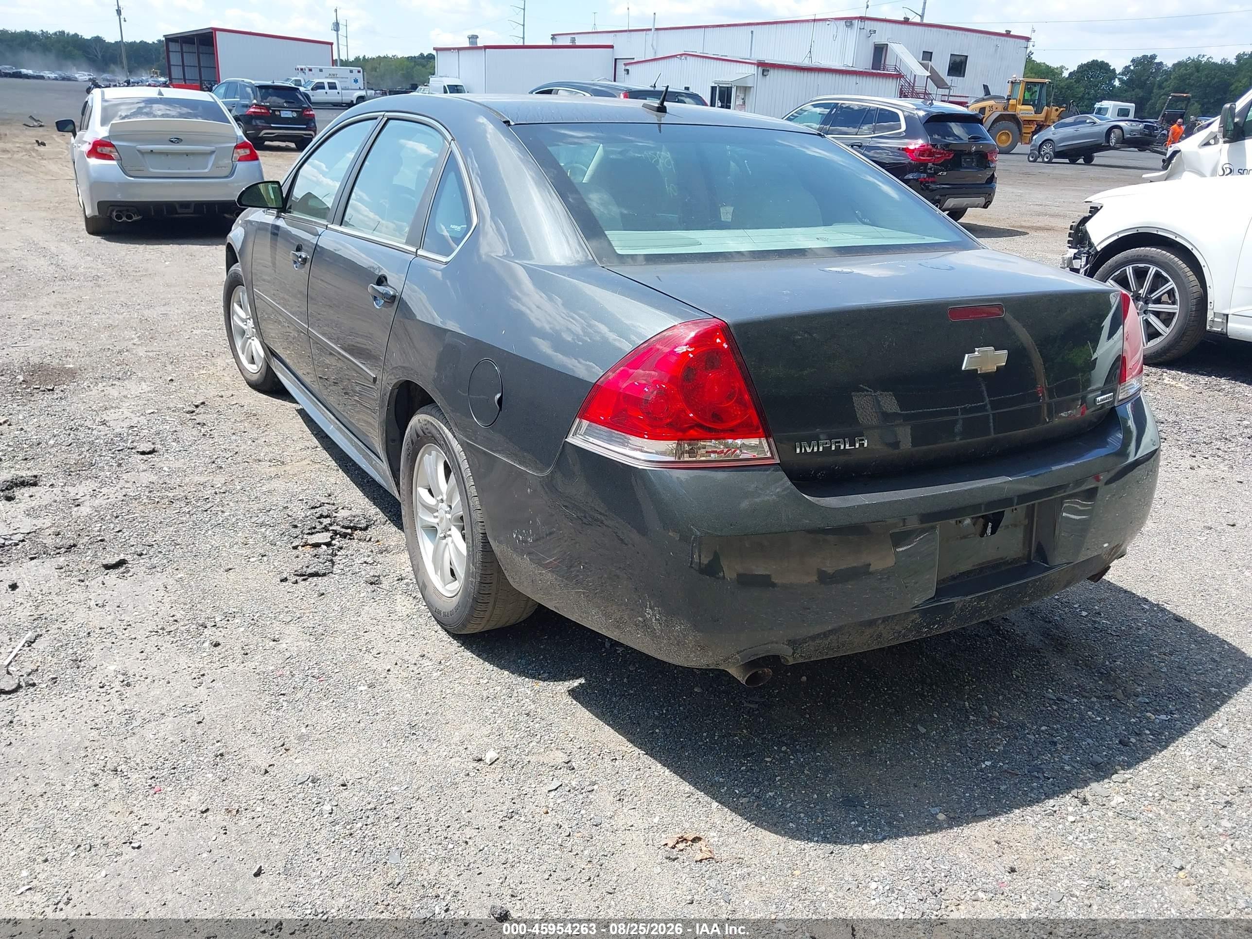 2014 Chevrolet Impala Limited Ls Gray vin: 2G1WA5E35E1178367