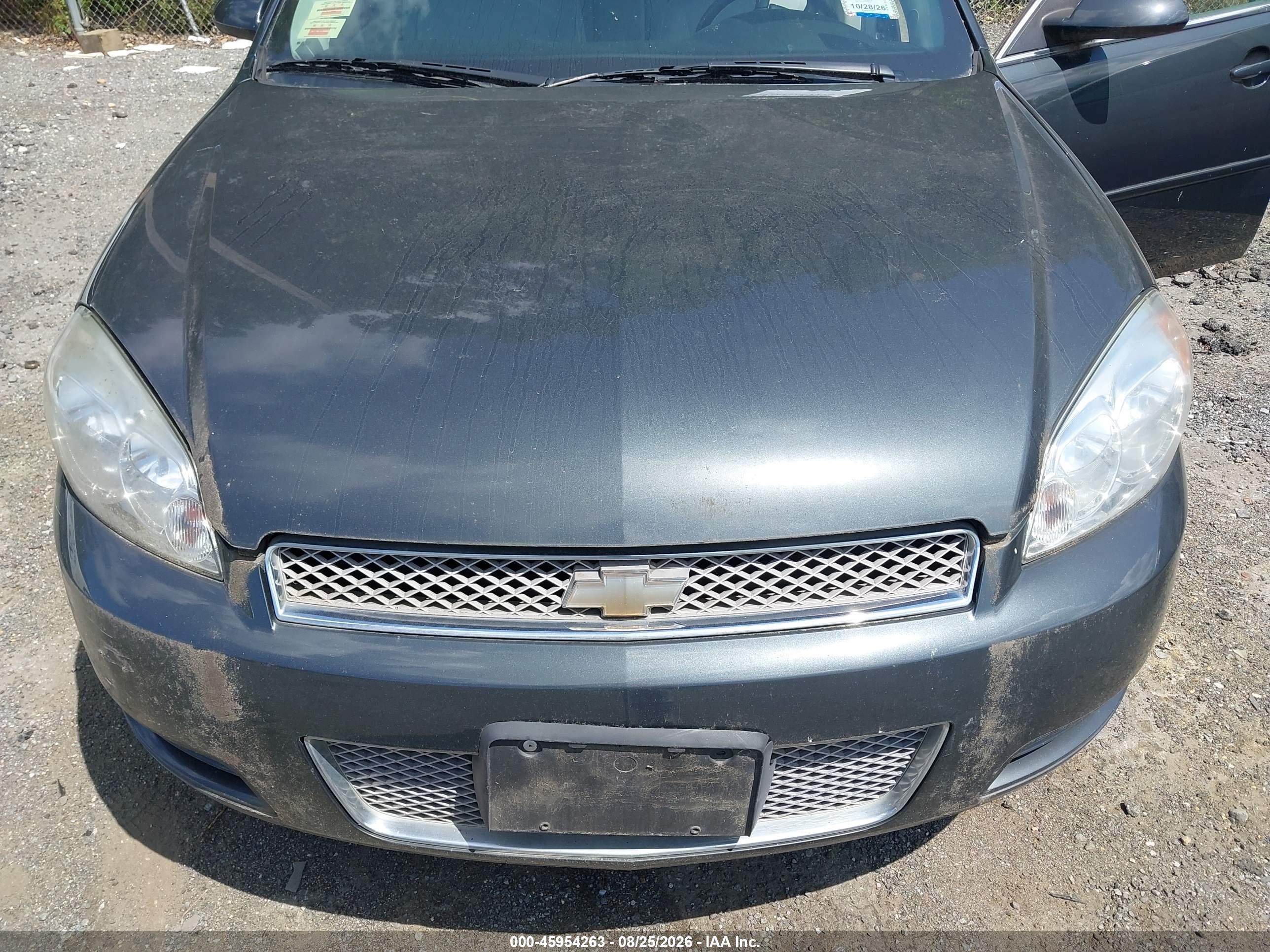 2014 Chevrolet Impala Limited Ls Gray vin: 2G1WA5E35E1178367