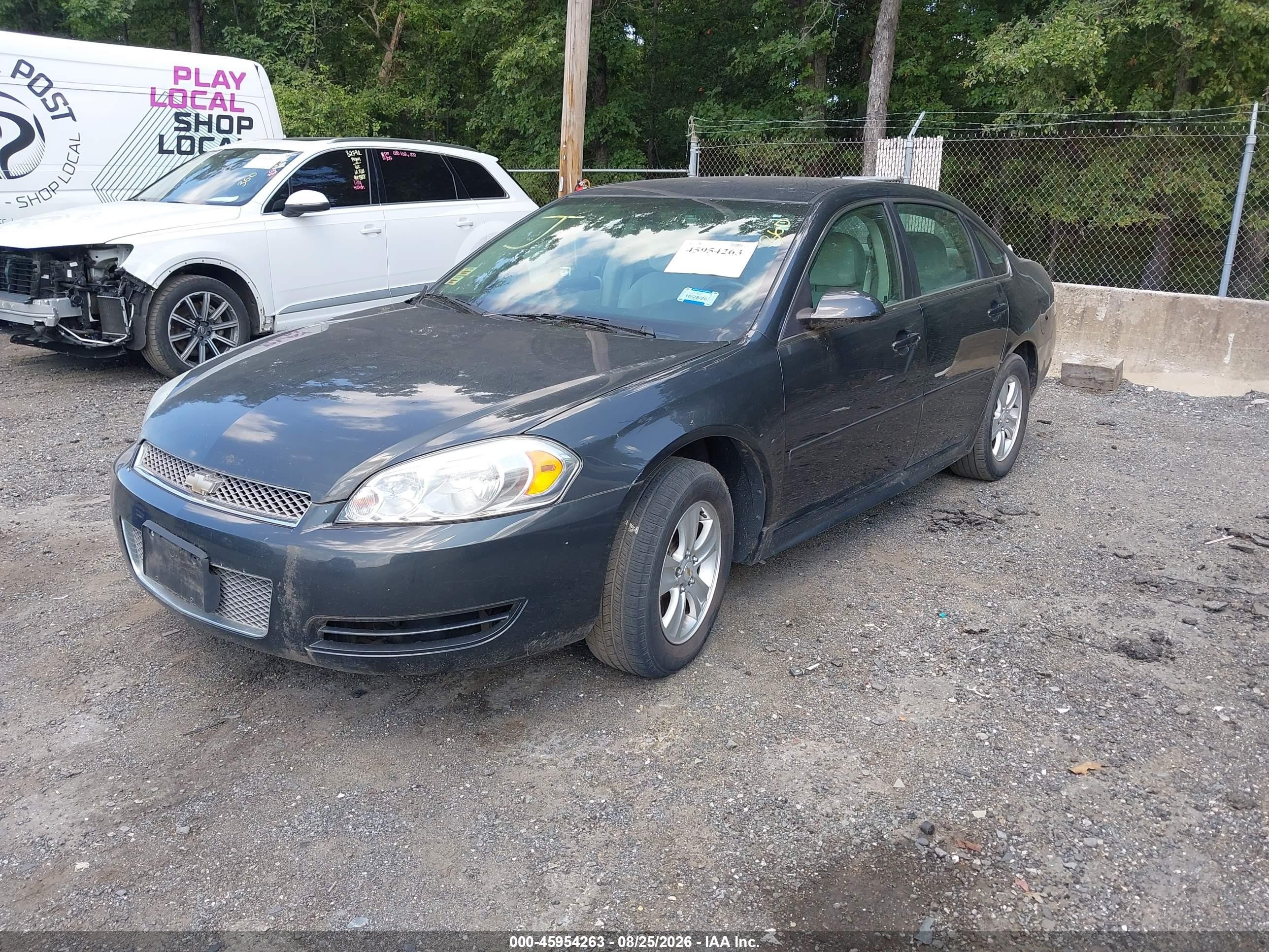 2014 Chevrolet Impala Limited Ls Gray vin: 2G1WA5E35E1178367