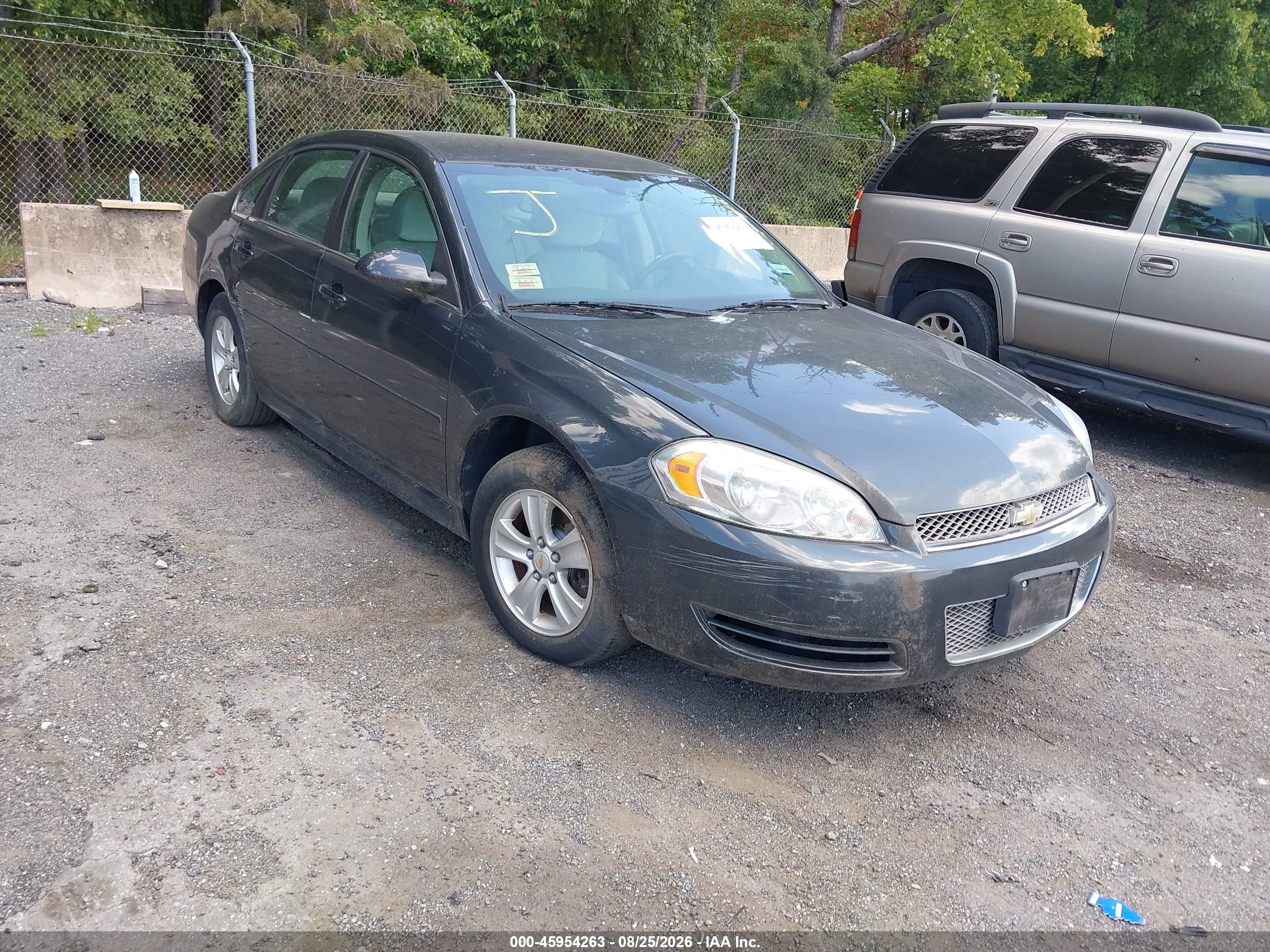 2014 Chevrolet Impala Limited Ls Серый vin: 2G1WA5E35E1178367