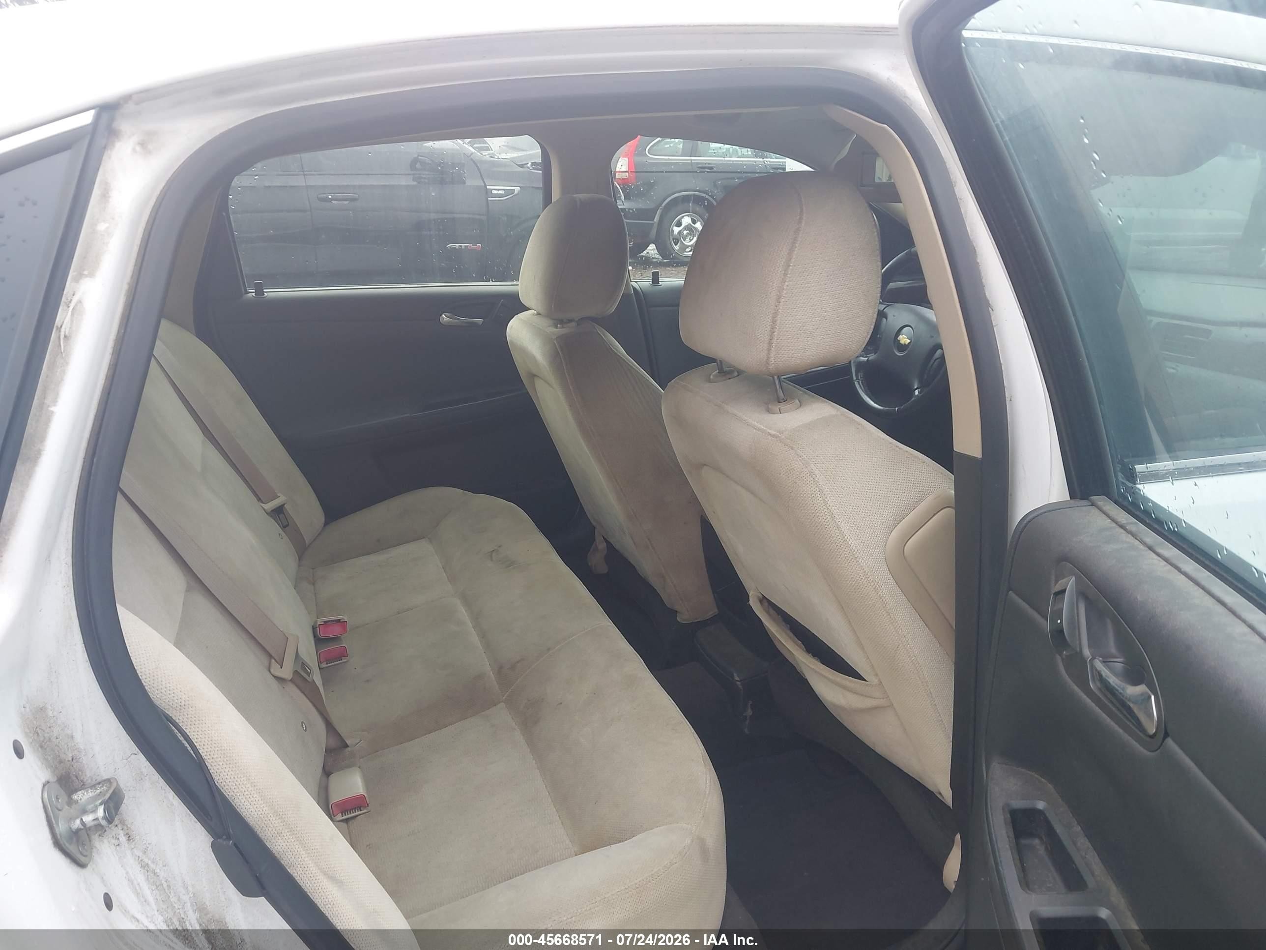 2014 Chevrolet Impala Limited Ls Белый vin: 2G1WA5E35E1188431