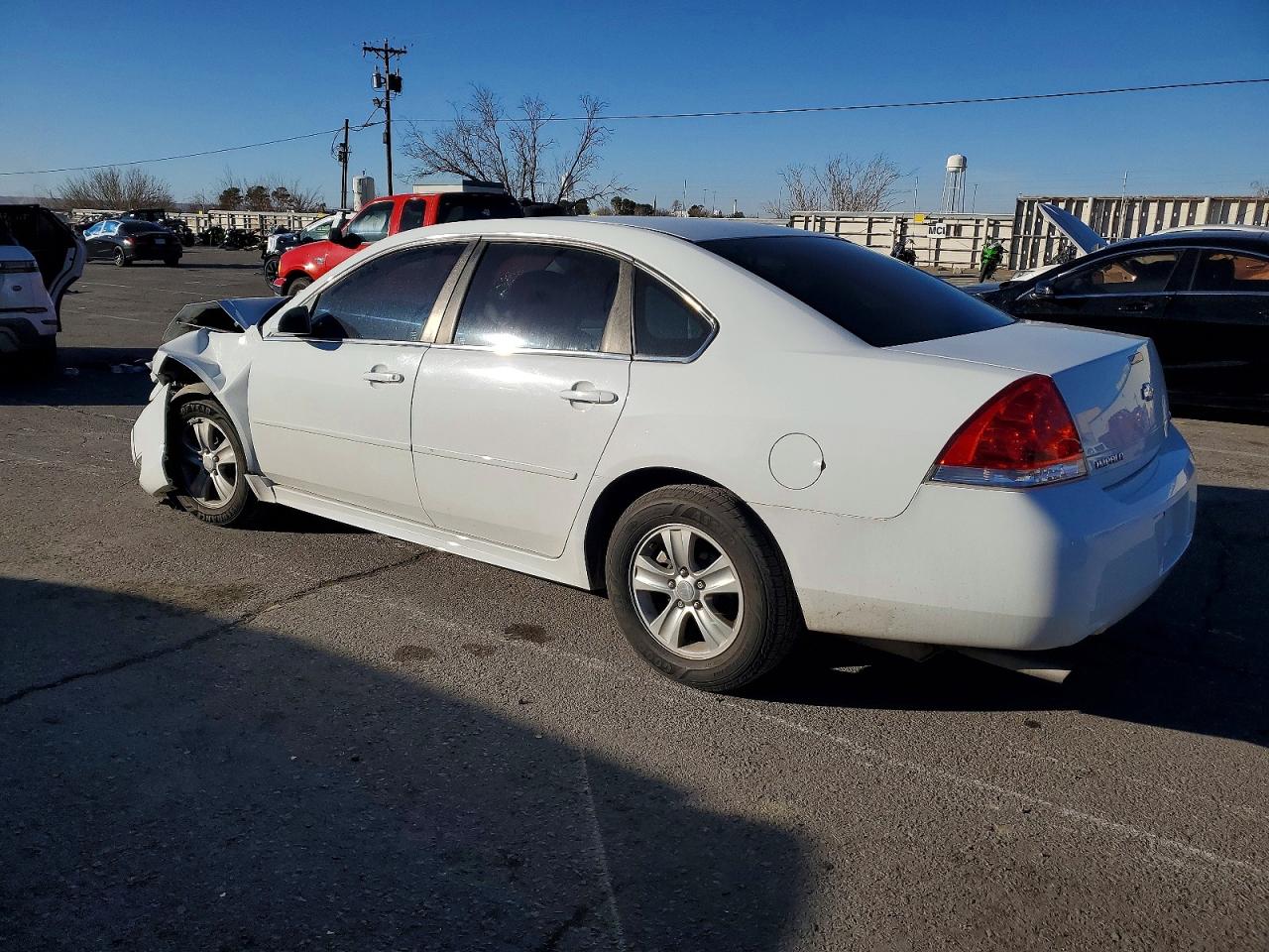2015 Chevrolet Impala Limited Ls White vin: 2G1WA5E35F1115108