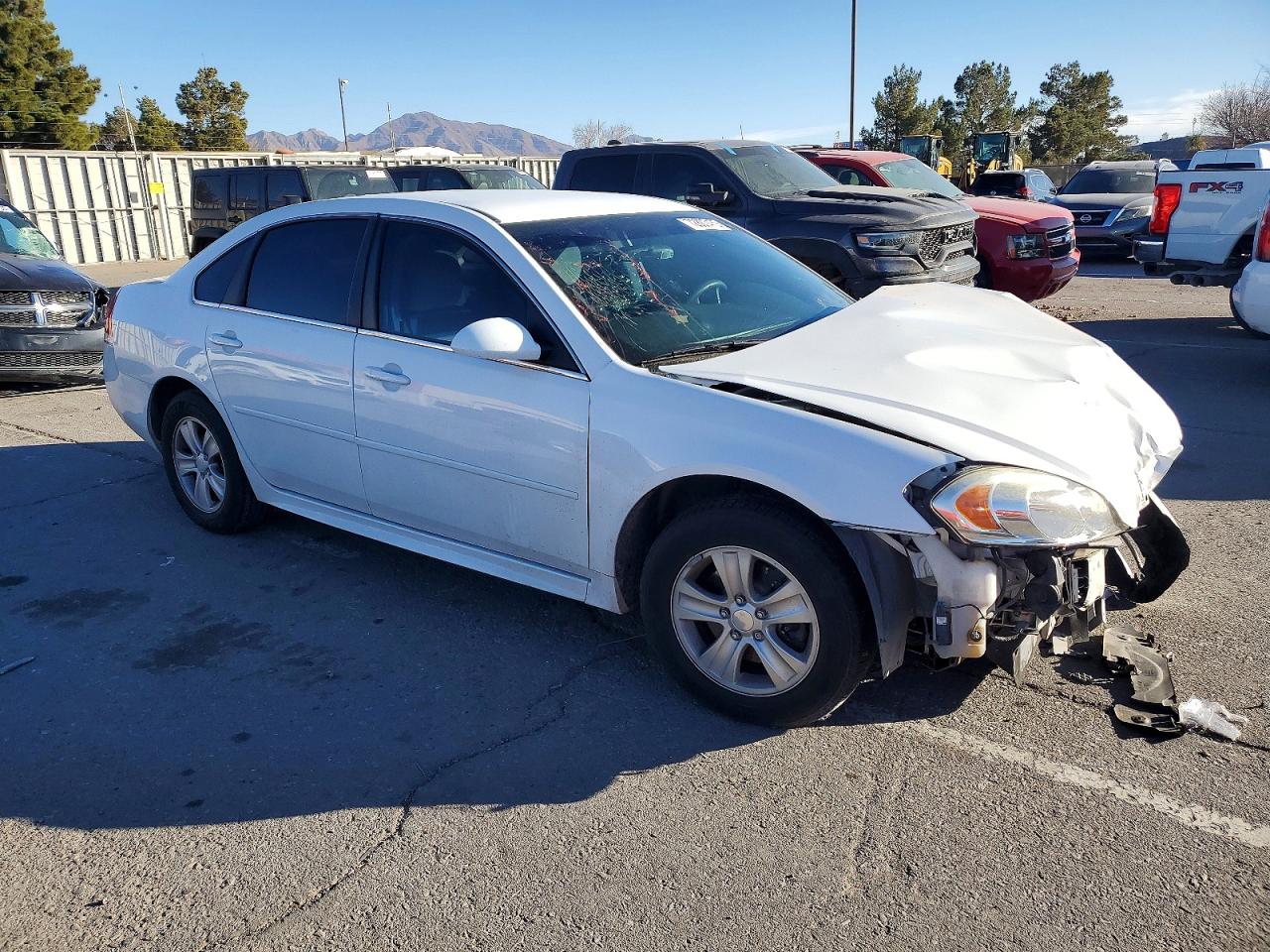 2015 Chevrolet Impala Limited Ls White vin: 2G1WA5E35F1115108