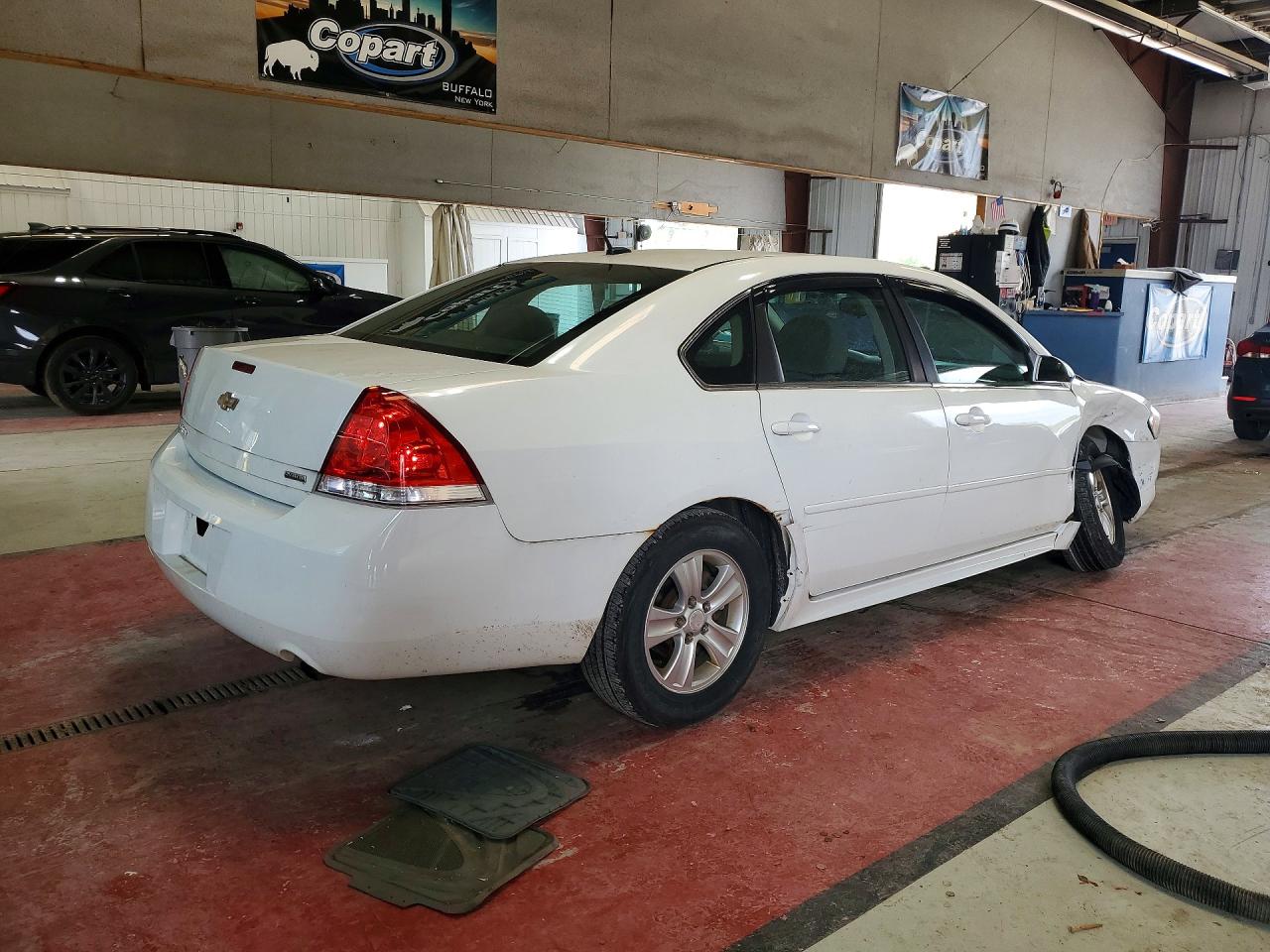 2015 Chevrolet Impala Limited Ls White vin: 2G1WA5E35F1142325
