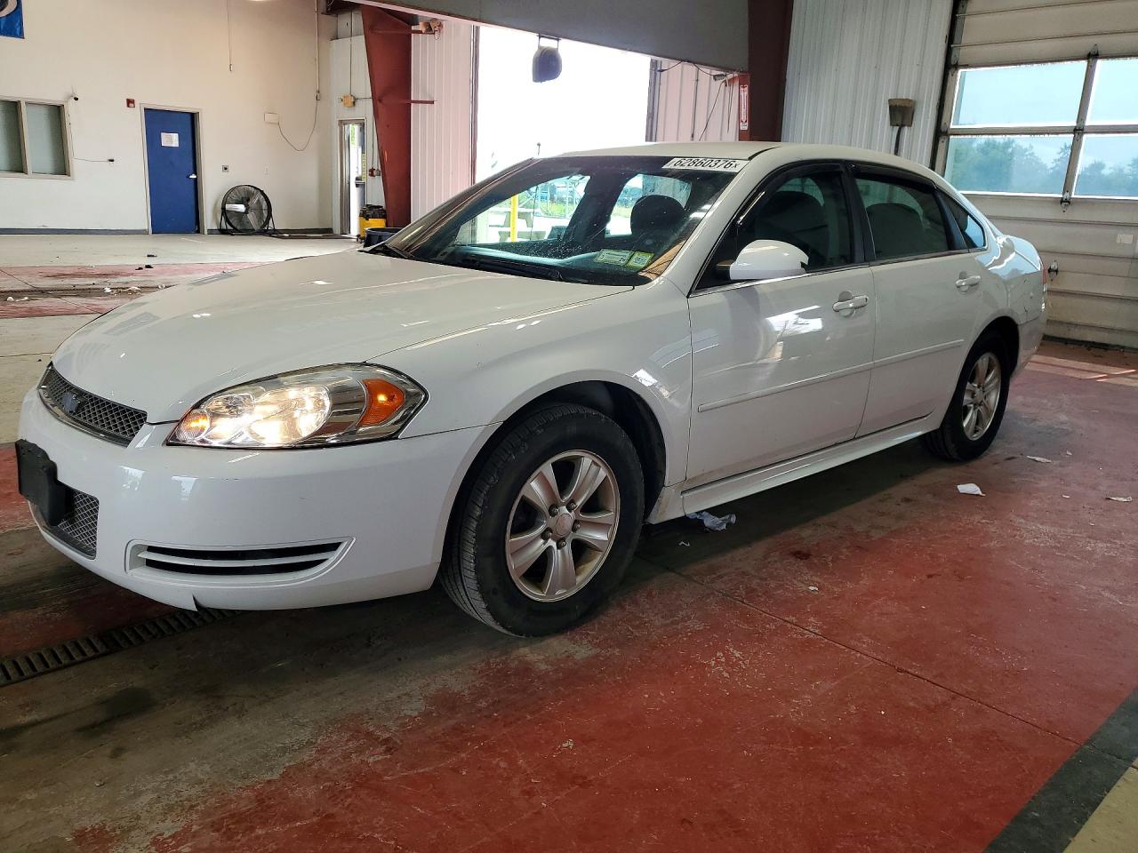 2015 Chevrolet Impala Limited Ls White vin: 2G1WA5E35F1142325