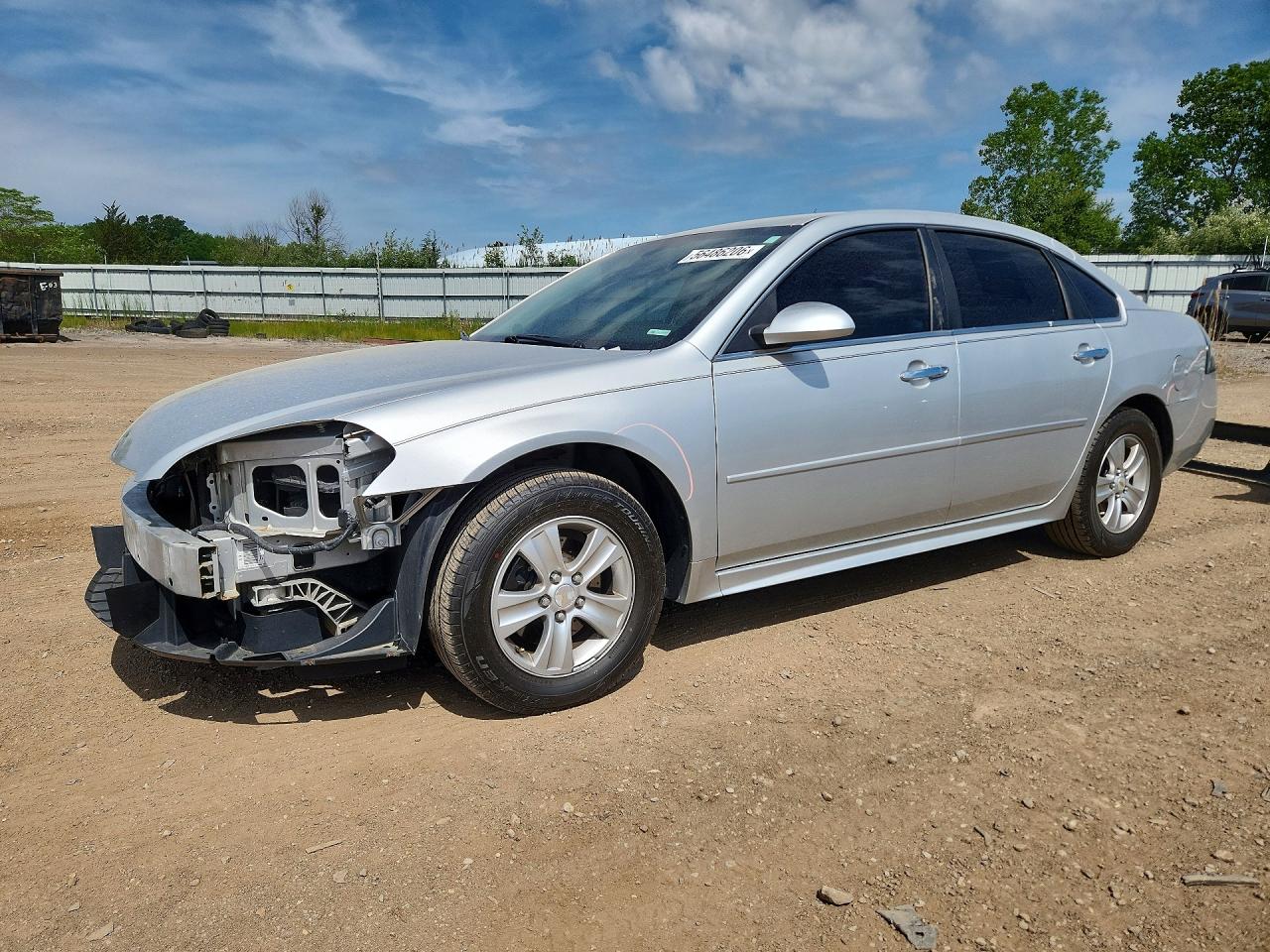 2015 Chevrolet Impala Limited Ls Silver vin: 2G1WA5E35F1149761