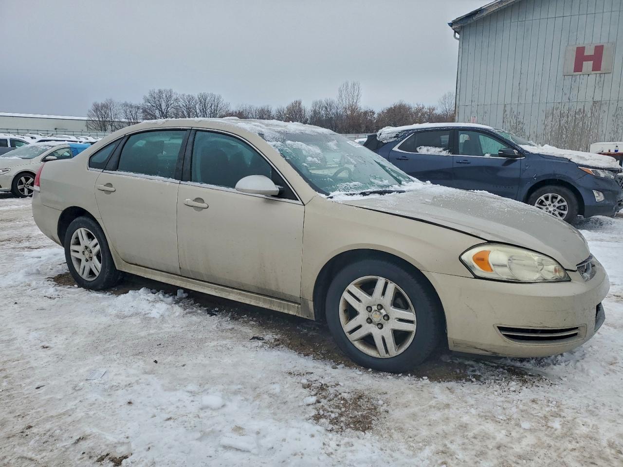 2012 Chevrolet Impala Ls Cream vin: 2G1WA5E36C1108213