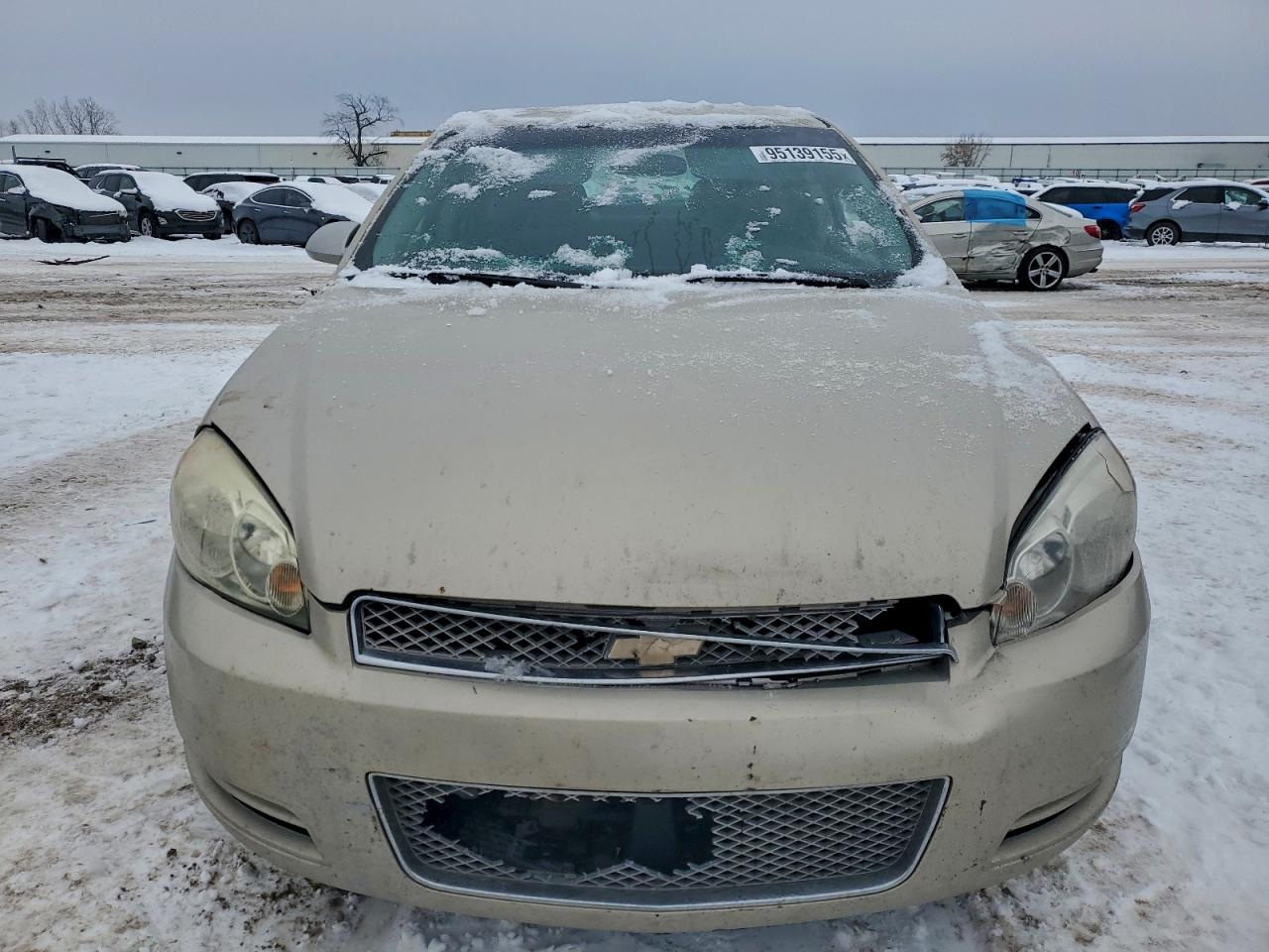 2012 Chevrolet Impala Ls Cream vin: 2G1WA5E36C1108213