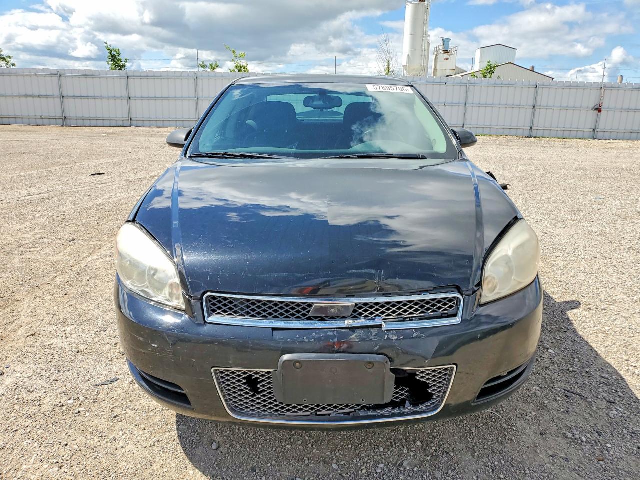2012 Chevrolet Impala Ls Black vin: 2G1WA5E36C1119311