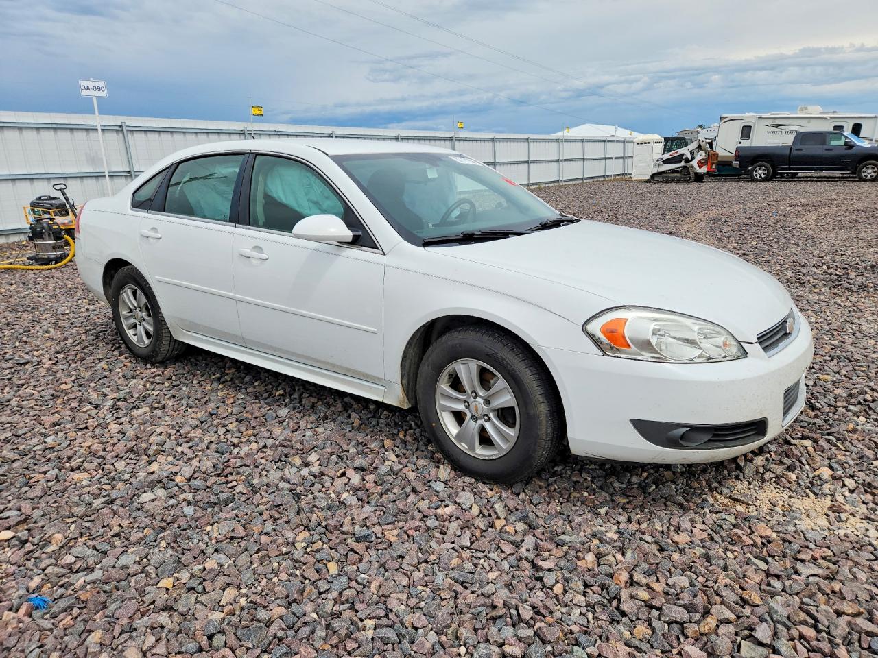 2014 Chevrolet Impala Limited Ls White vin: 2G1WA5E36E1167068