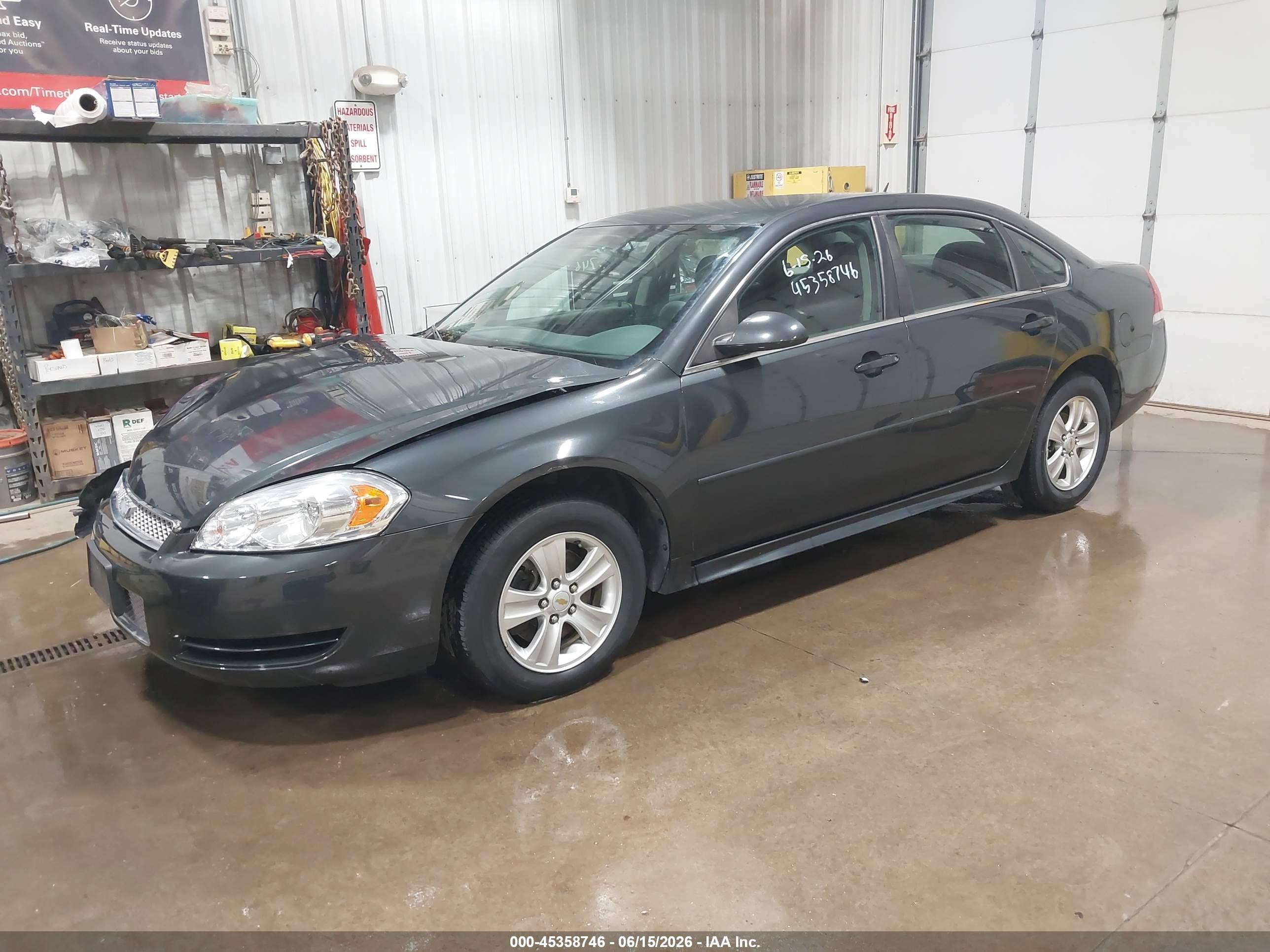 2015 Chevrolet Impala Limited Ls Black vin: 2G1WA5E36F1149199
