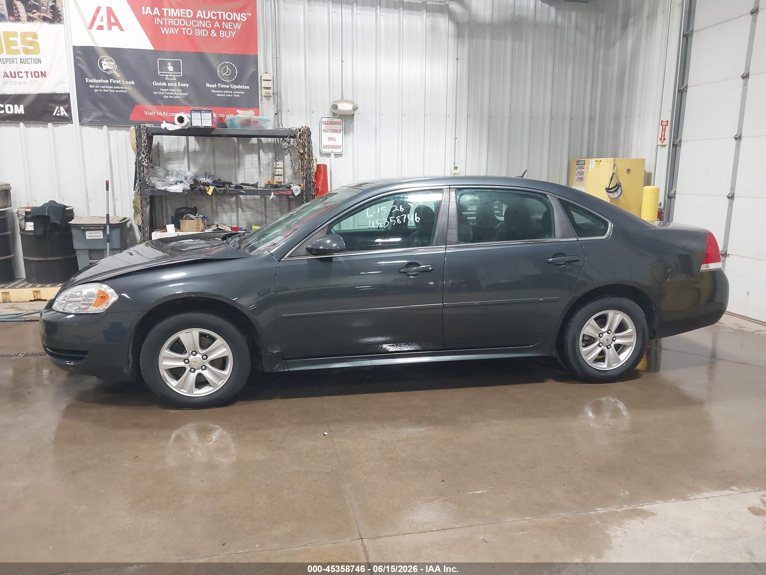 2015 Chevrolet Impala Limited Ls Black vin: 2G1WA5E36F1149199