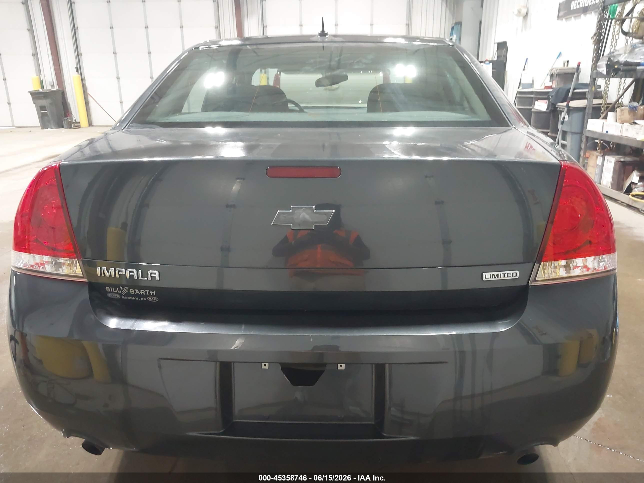 2015 Chevrolet Impala Limited Ls Black vin: 2G1WA5E36F1149199