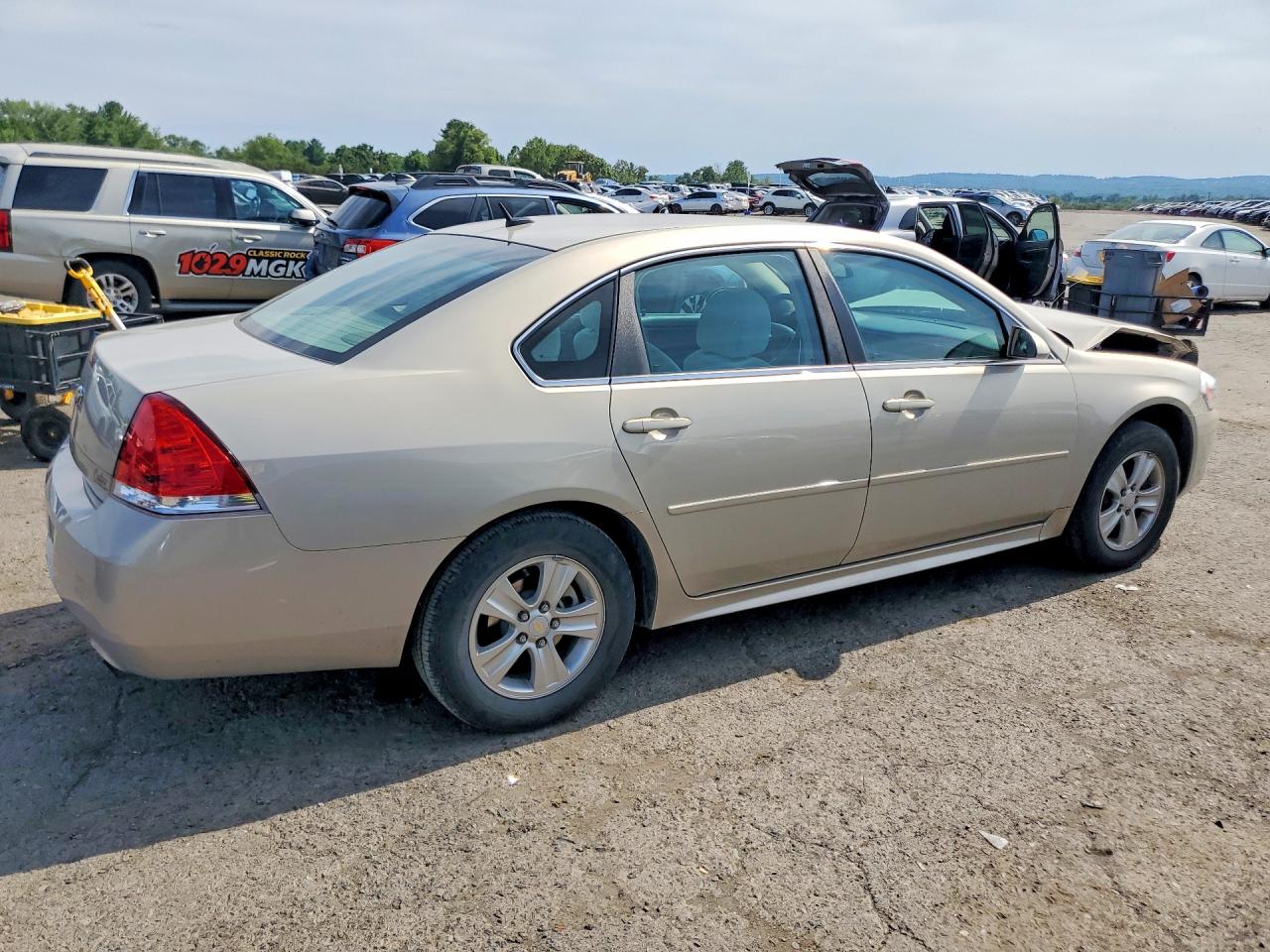 2012 Chevrolet Impala Ls Желто-коричневый vin: 2G1WA5E37C1180585