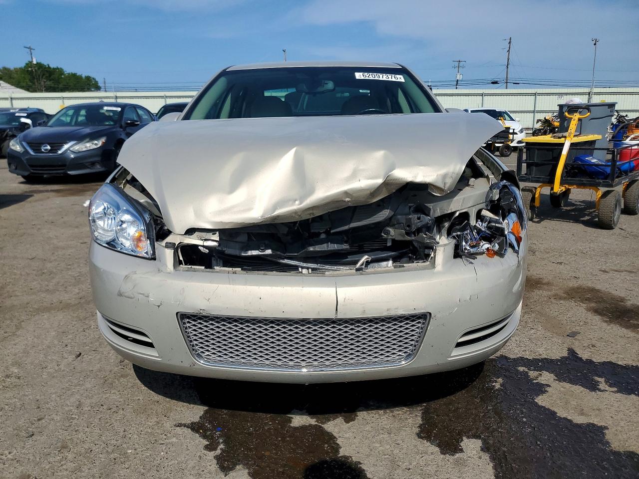 2012 Chevrolet Impala Ls Желто-коричневый vin: 2G1WA5E37C1180585