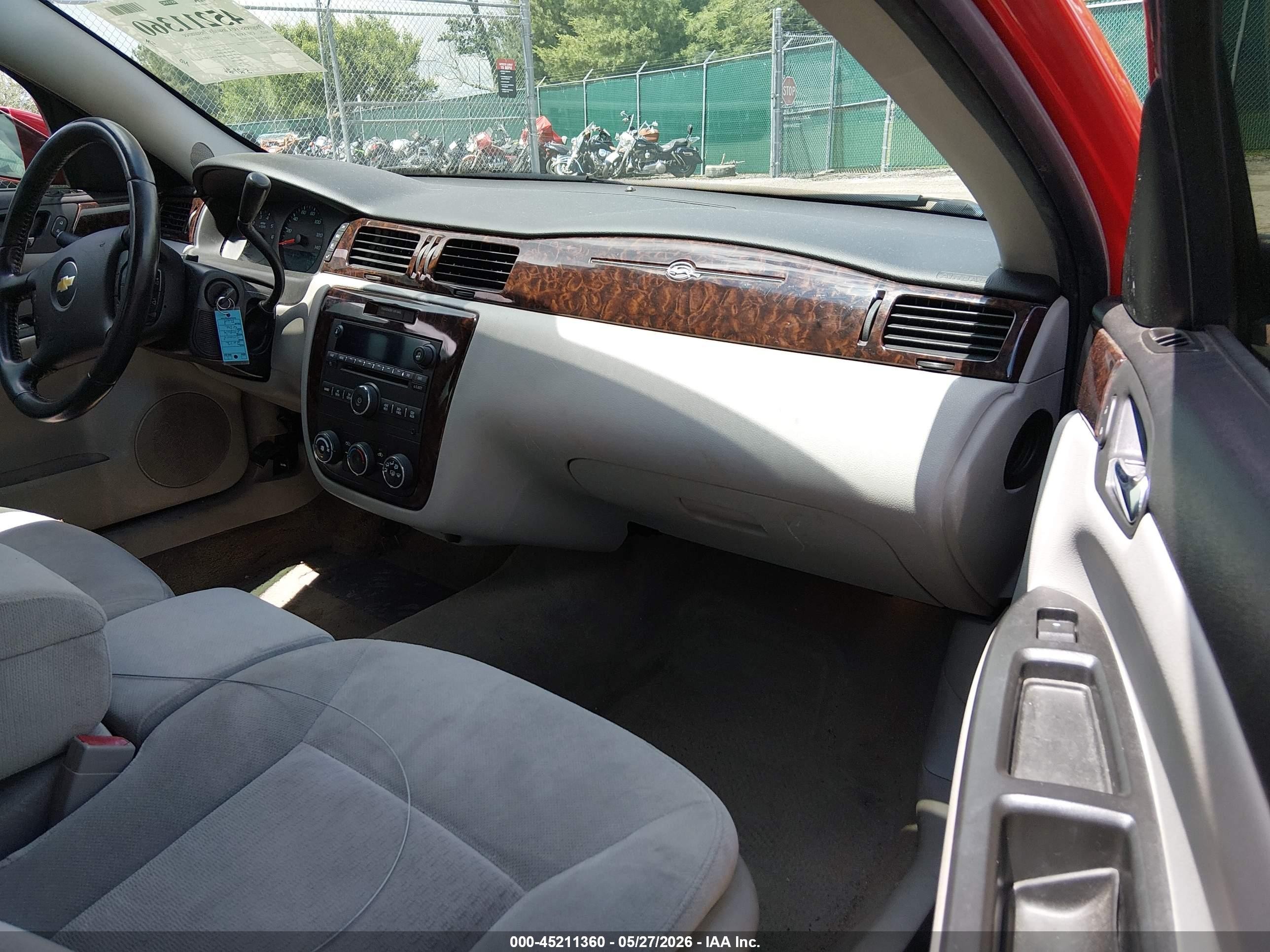 2012 Chevrolet Impala Ls Red vin: 2G1WA5E37C1205226