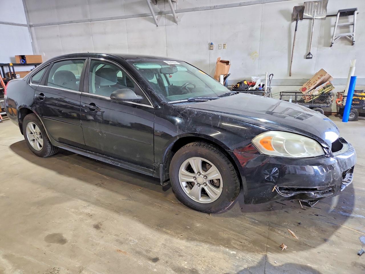2013 Chevrolet Impala Ls Black vin: 2G1WA5E37D1197727