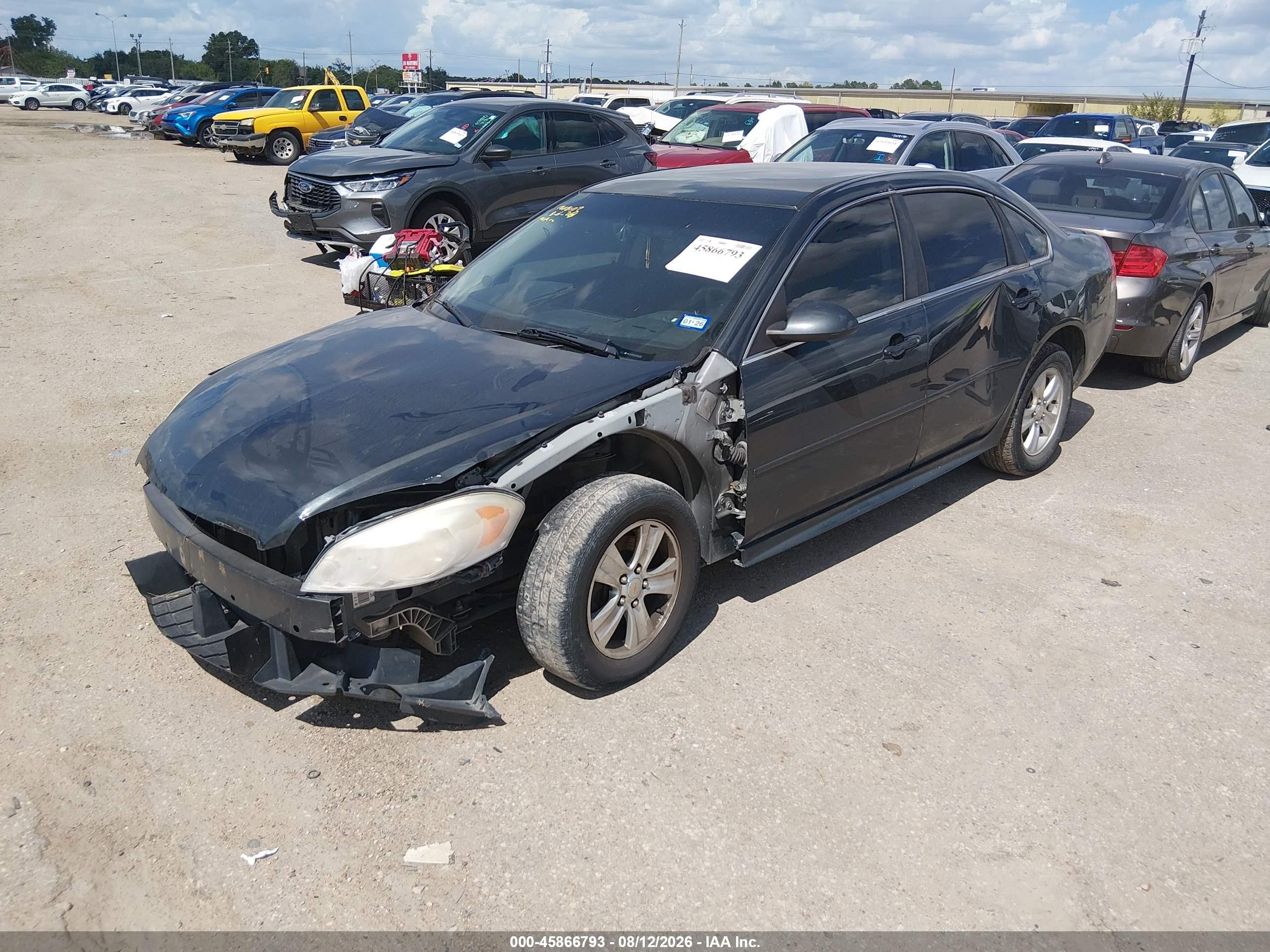 2014 Chevrolet Impala Limited Ls Серый vin: 2G1WA5E37E1169007