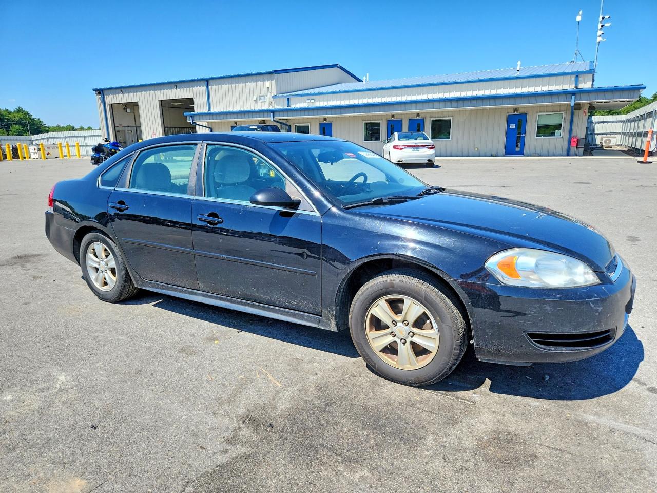 2014 Chevrolet Impala Black vin: 2G1WA5E37E1171453