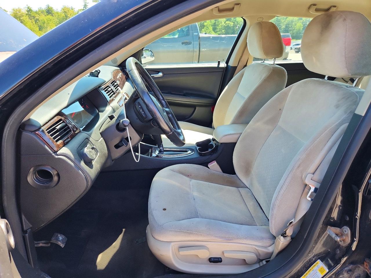 2014 Chevrolet Impala Black vin: 2G1WA5E37E1171453