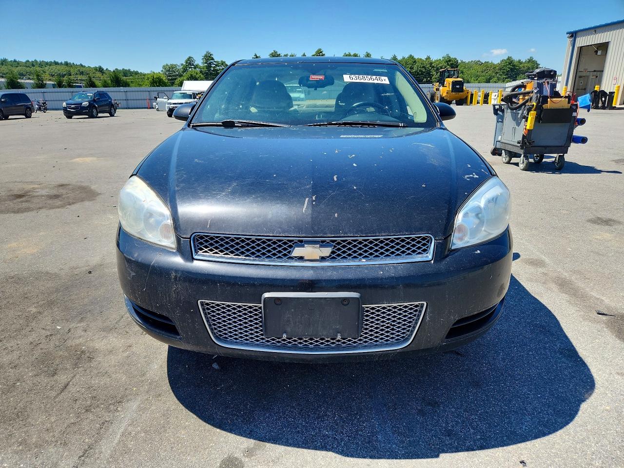 2014 Chevrolet Impala Black vin: 2G1WA5E37E1171453