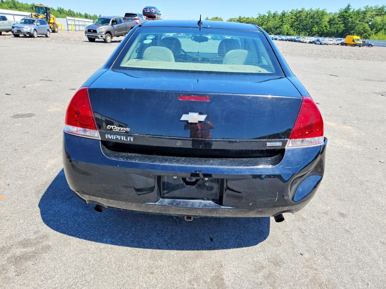 2014 Chevrolet Impala Black vin: 2G1WA5E37E1171453