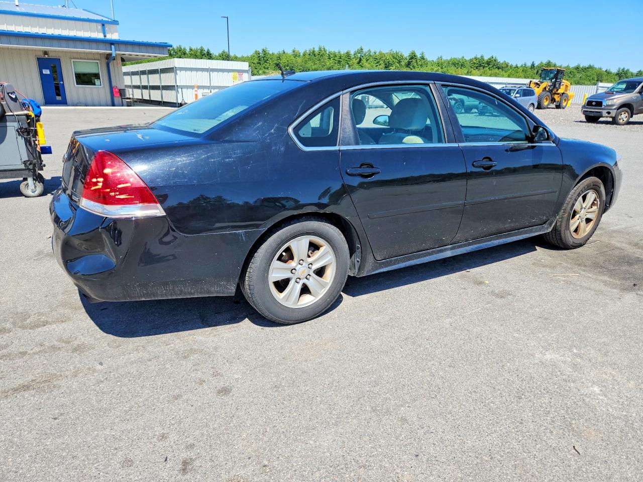 2014 Chevrolet Impala Black vin: 2G1WA5E37E1171453