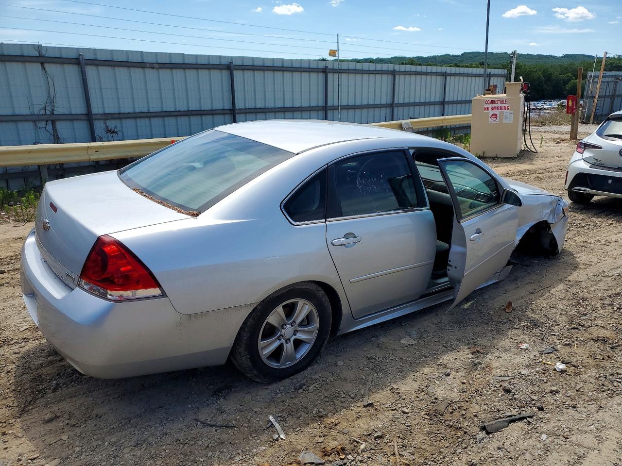 2014 Chevrolet Impala Limited Ls Silver vin: 2G1WA5E37E1178984