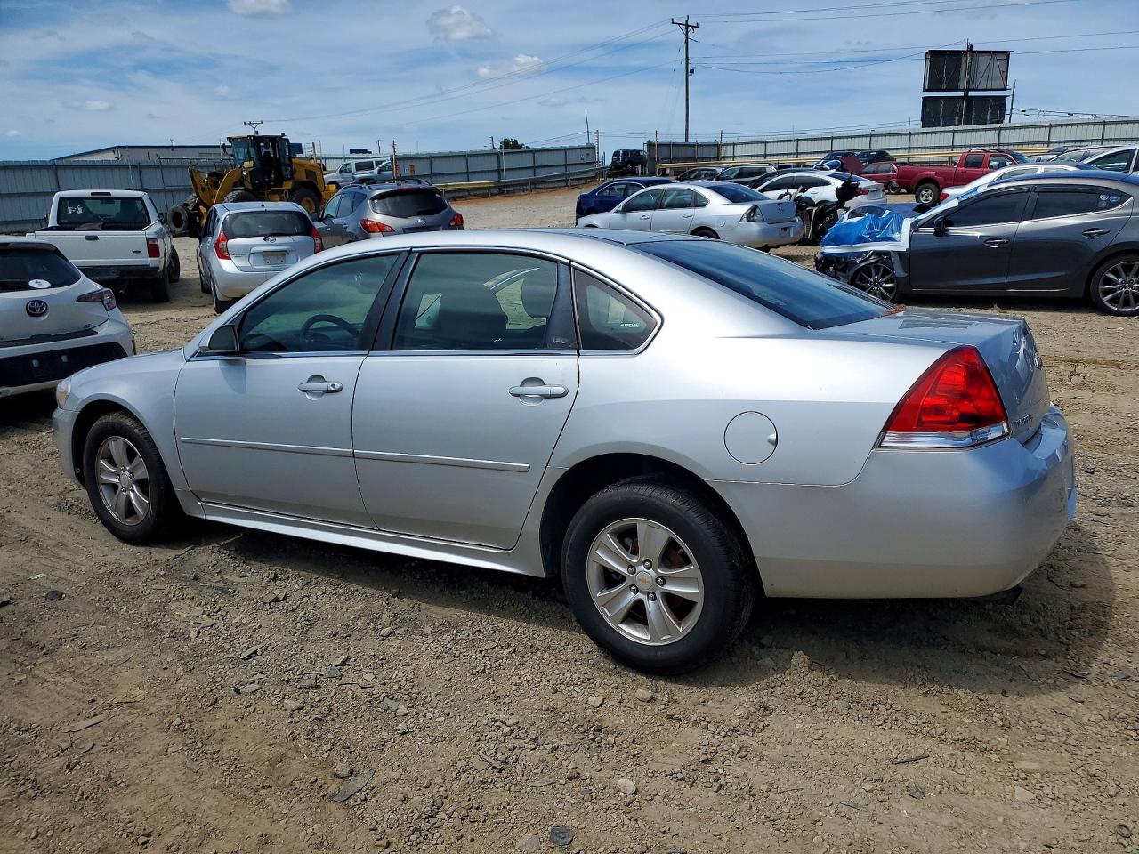 2014 Chevrolet Impala Limited Ls Silver vin: 2G1WA5E37E1178984