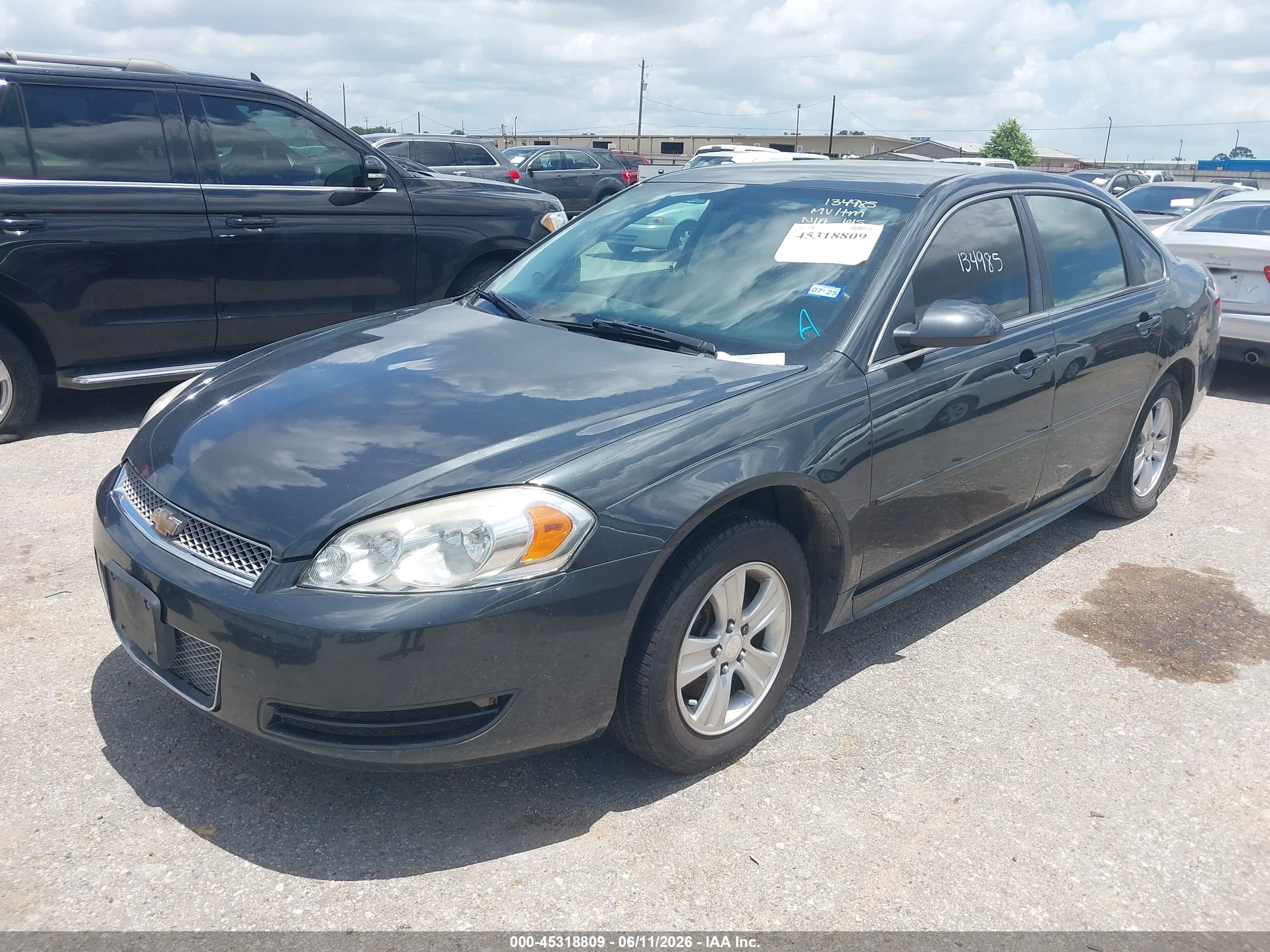 2015 Chevrolet Impala Limited Ls Gray vin: 2G1WA5E37F1134985