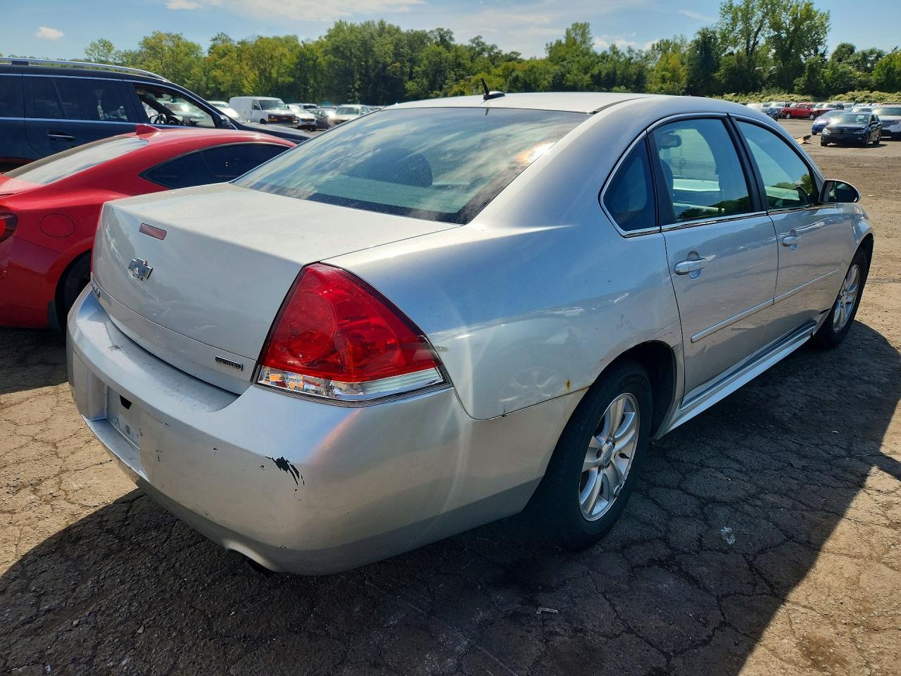 2015 Chevrolet Impala Limited Ls Silver vin: 2G1WA5E37F1138521
