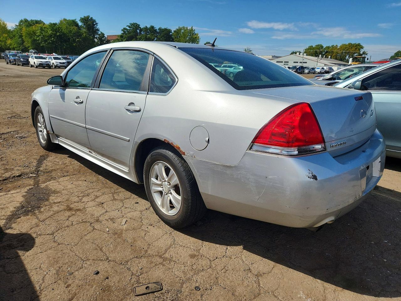 2015 Chevrolet Impala Limited Ls Silver vin: 2G1WA5E37F1138521