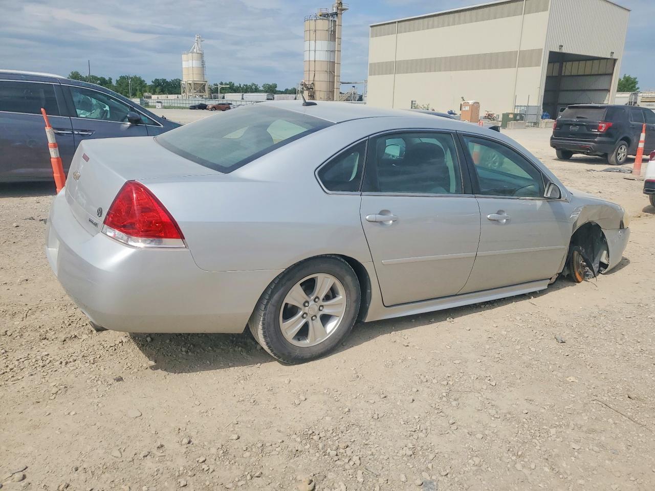 2012 Chevrolet Impala Ls Silver vin: 2G1WA5E38C1163066