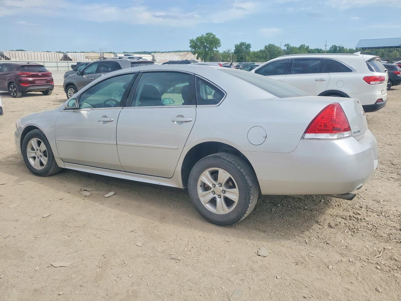 2012 Chevrolet Impala Ls Silver vin: 2G1WA5E38C1163066