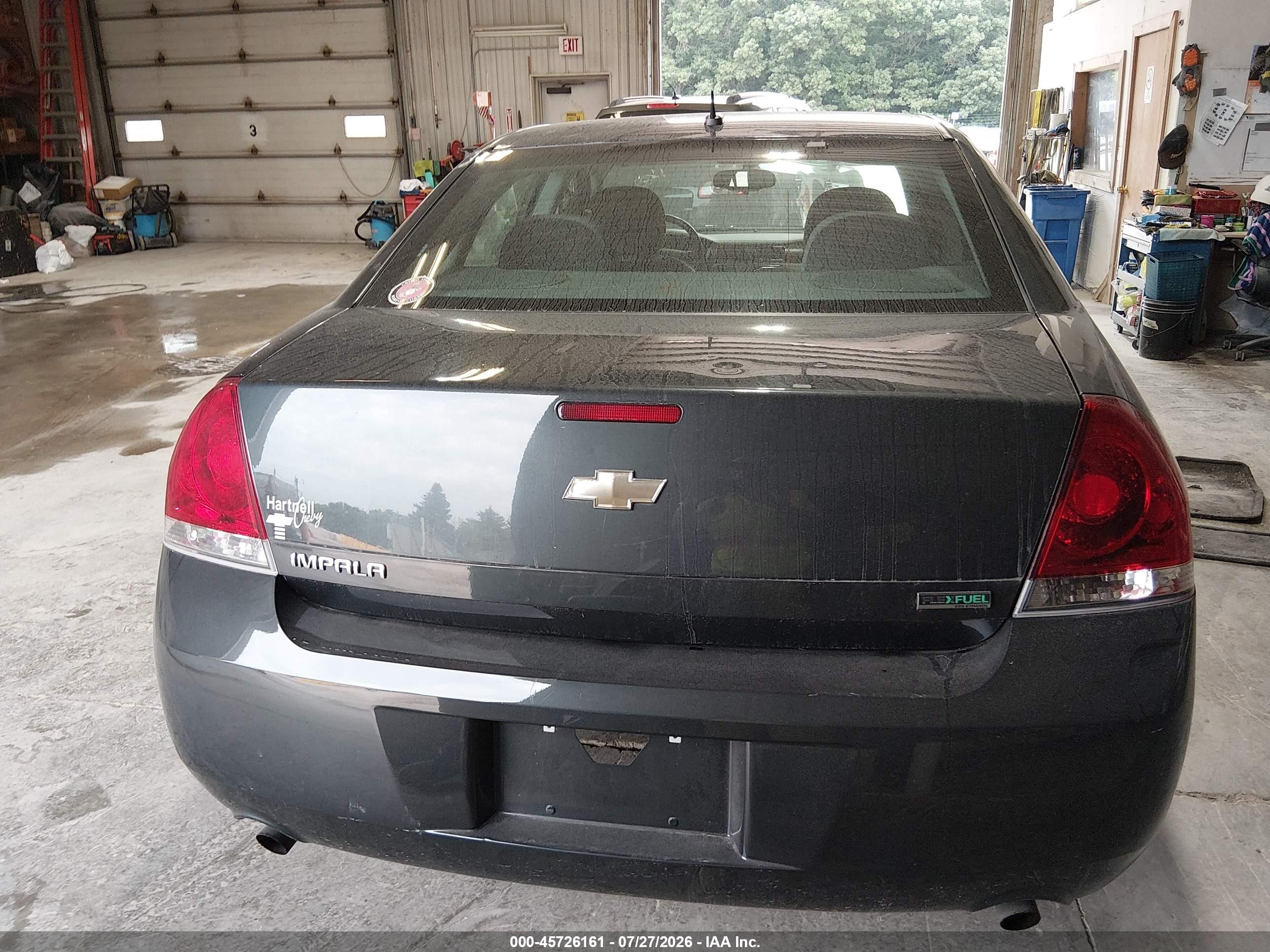 2012 Chevrolet Impala Ls Gray vin: 2G1WA5E38C1264365